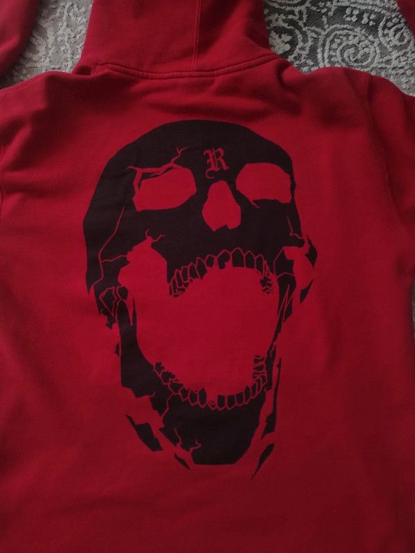 Revenge Red Revenge Bones Hoodie size L Size US L / EU 52-54 / 3 - 8 Thumbnail