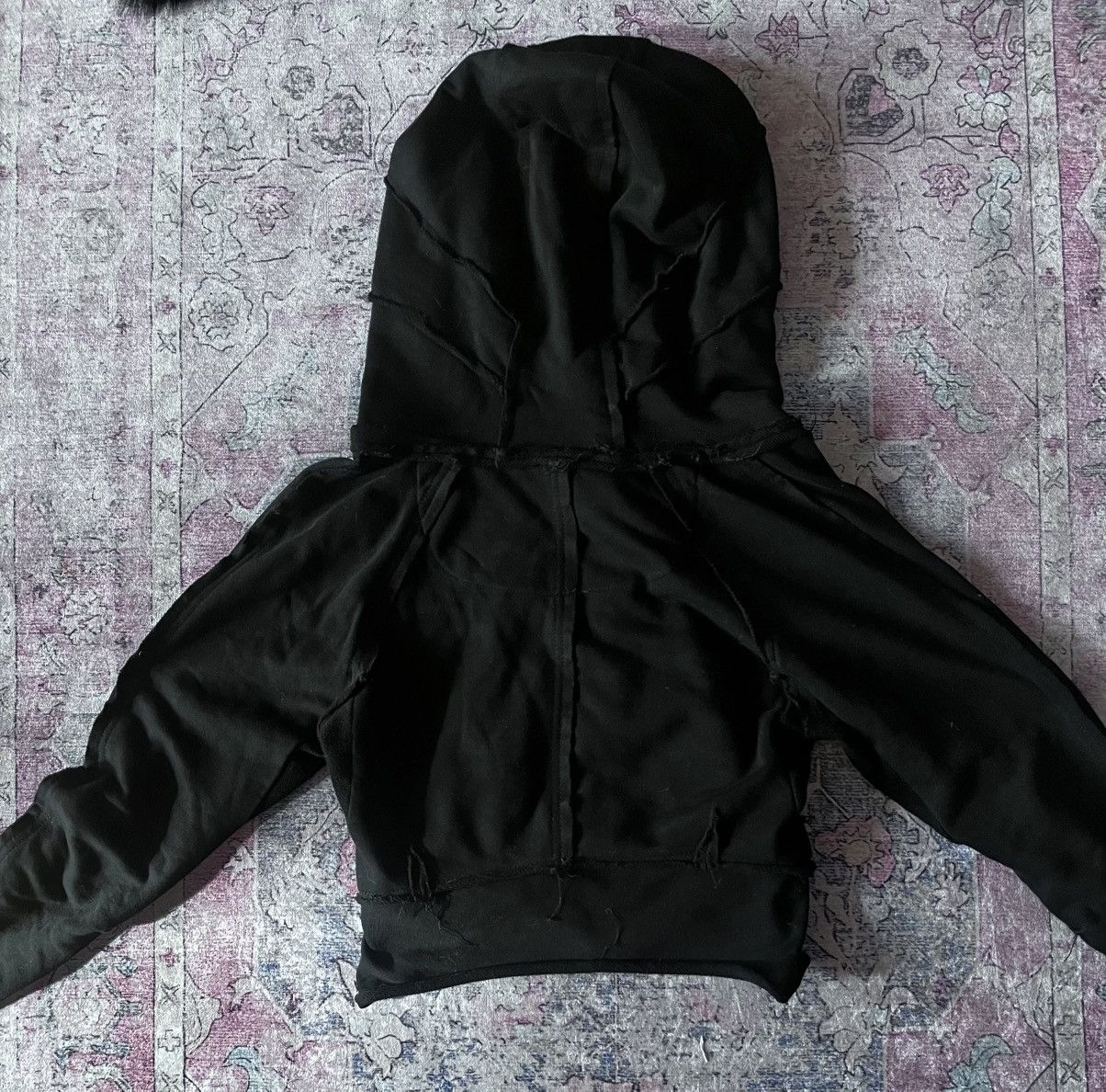 Other archive L.G.B type cropped zip hoodie with black fur Size US S / EU 44-46 / 1 - 3 Thumbnail