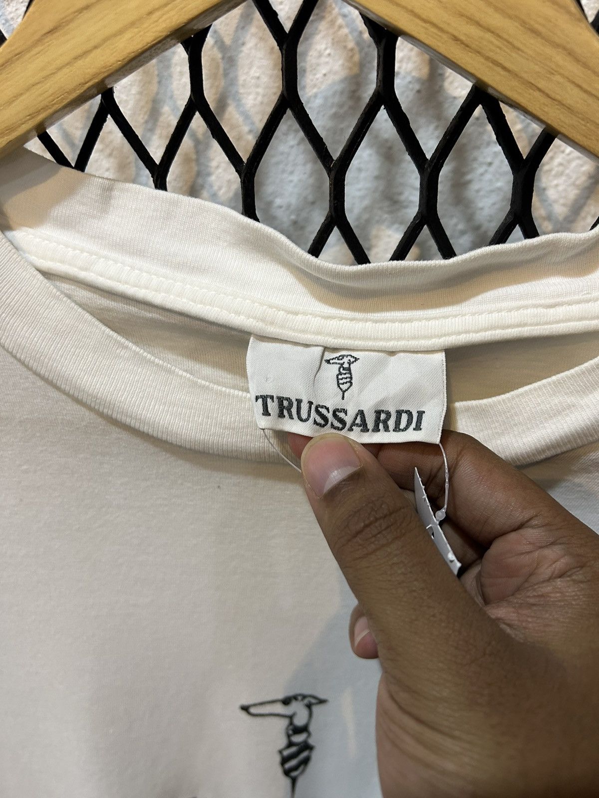 Trussardi Trussardi center design longsleeve Size US M / EU 48-50 / 2 - 2 Thumbnail