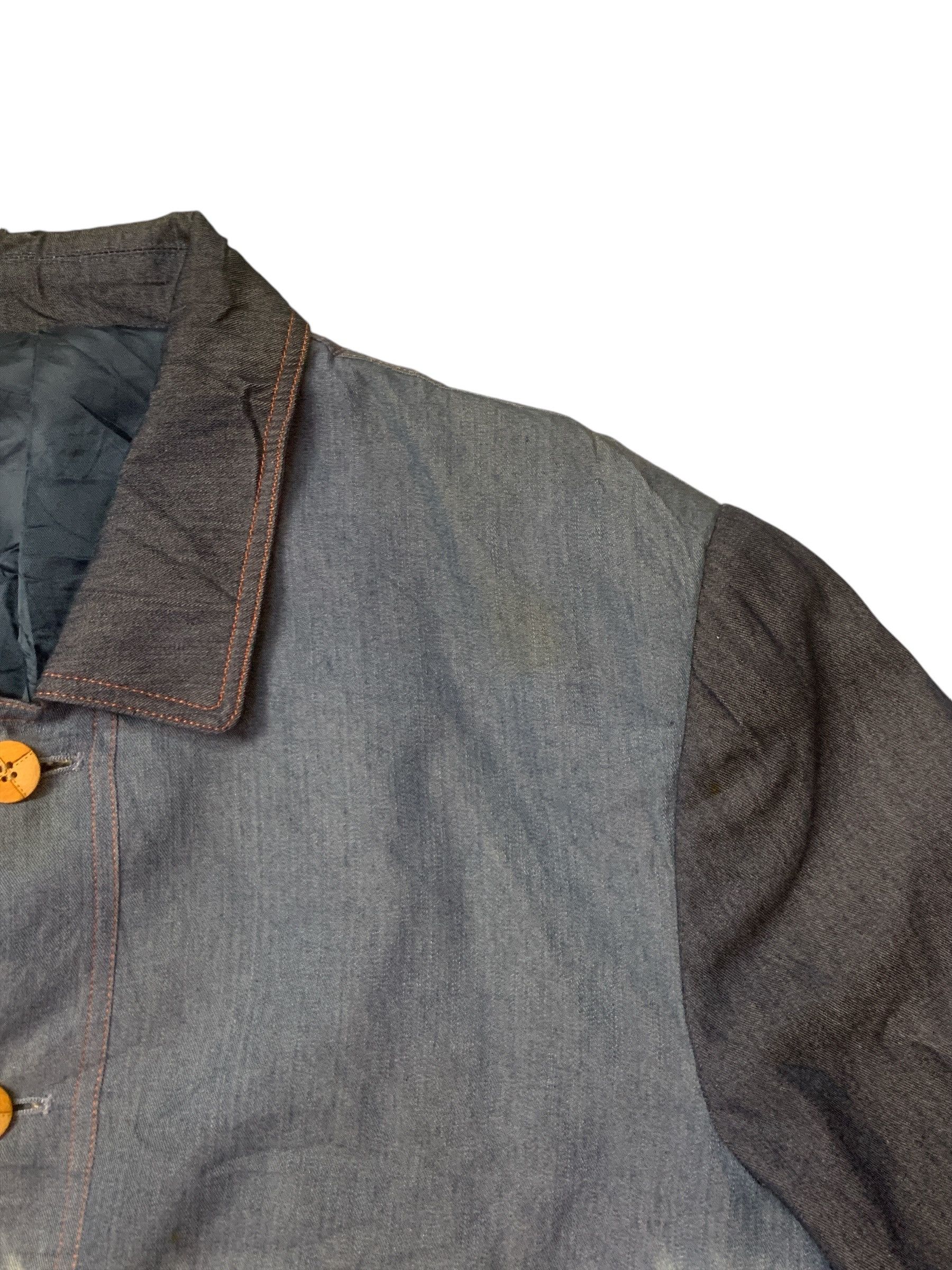 Designer × Japanese Brand Rare Design Deporte Texa Soft Denim Coats Size XL / US 12-14 / IT 48-50 - 7 Thumbnail
