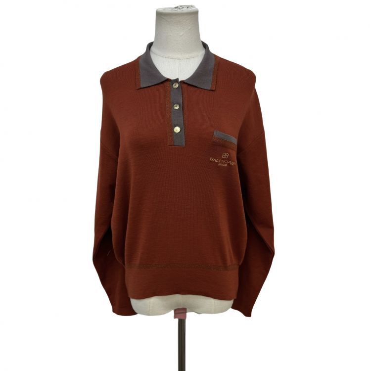 Balenciaga Balenciaga Golf Club Knit Sweater Size M Size US M / EU 48-50 / 2 - 1 Thumbnail
