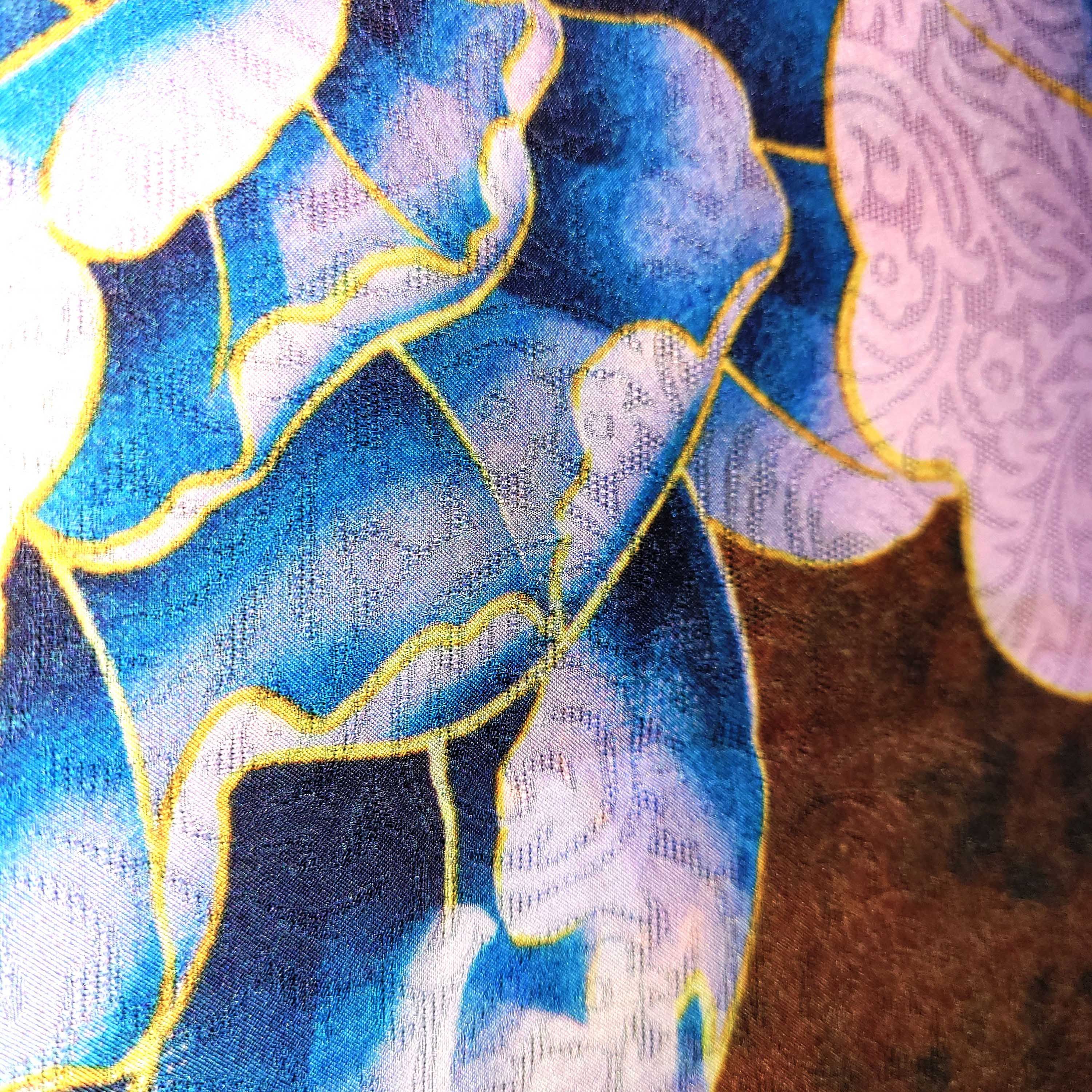Other NWT Double Sided Silk Scarf 52"x52" Large Square Wrap 3236 Size ONE SIZE - 3 Thumbnail