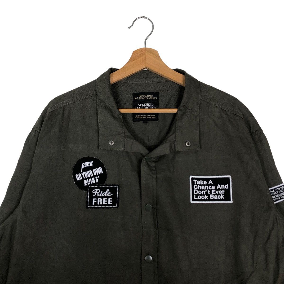 Japanese Brand 🔥Punk Style Design Jacket Full Print Inspire Rick Owens Size US M / EU 48-50 / 2 - 3 Thumbnail