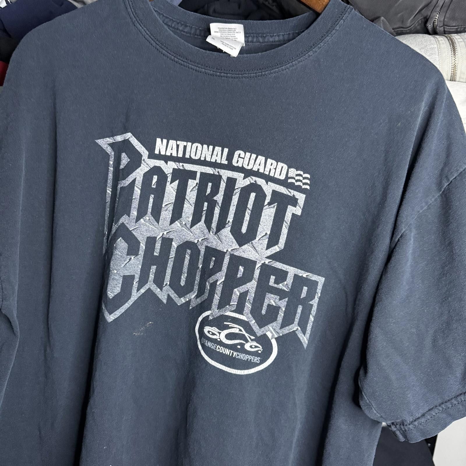 Designer OCC National Guard Patriot Chopper T-shirt Size US XL / EU 56 / 4 - 2 Thumbnail