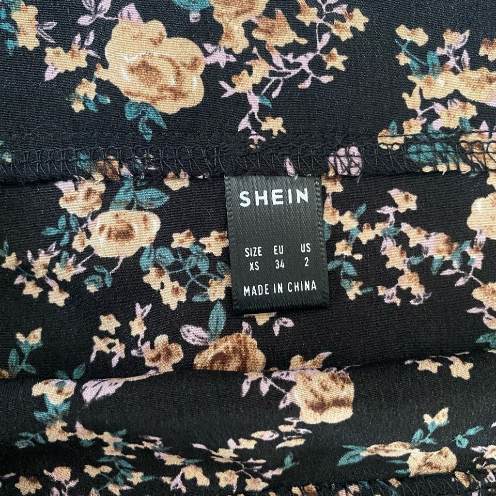 Shein SHEIN women S high waist floral print maxi skirt w/side zipp Size 26" / US 2 / IT 38 - 5 Thumbnail