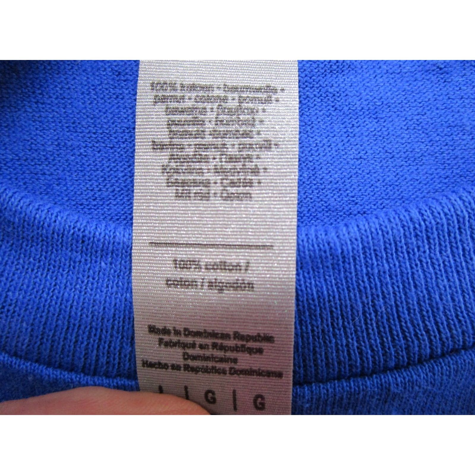 Gildan Sketchers Slip Ins Double Sided Blue T-Shirt Adult Size L Cotton Walking Size US L / EU 52-54 / 3 - 4 Thumbnail
