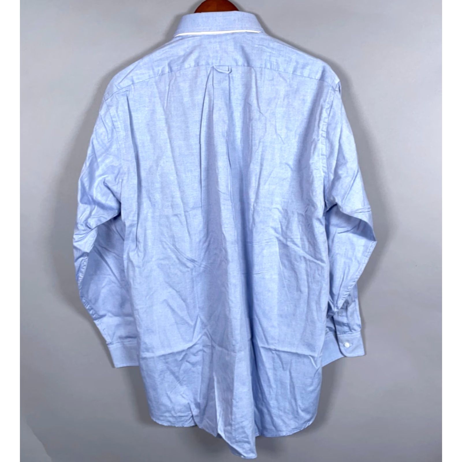 Vintage VINTAGE Edwards GM Powertrain Work Shirt Men Large Blue Oxford Embroidered 90s Grunge Heavyweight Size US L / EU 52-54 / 3 - 2 Thumbnail