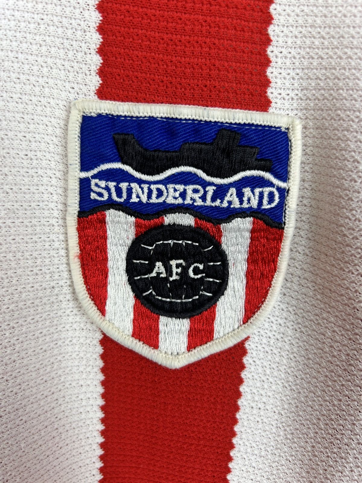 Umbro 70s Sunderland AFC 1977/78 Home Soccer Jersey Player Issue Size US L / EU 52-54 / 3 - 3 Thumbnail