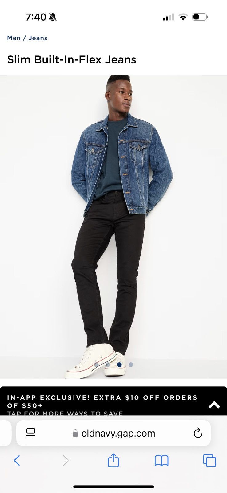 Old Navy Old navy Slim Built-In-Flex Jeans Size US 36 / EU 52 - 11 Thumbnail