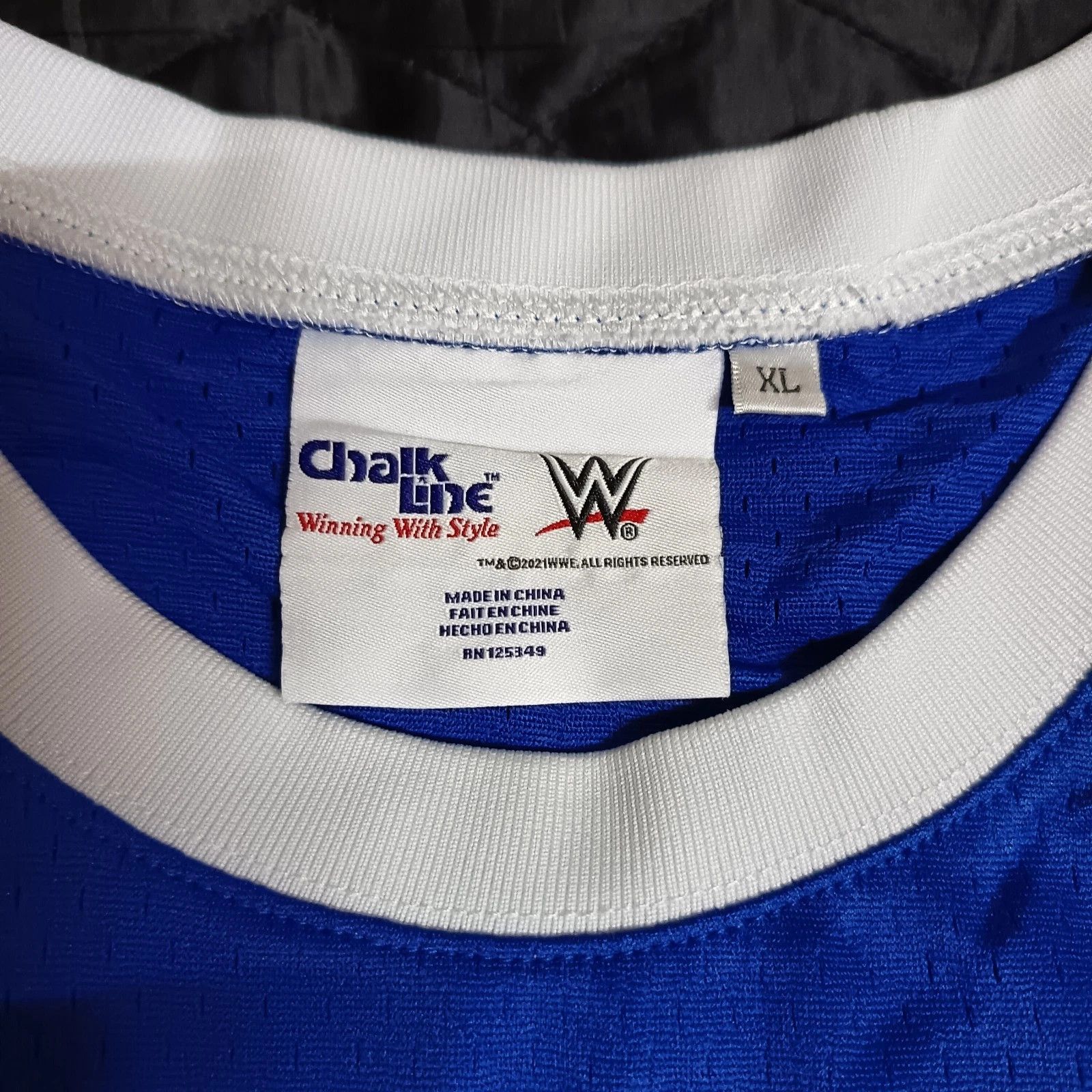 WWE Chalk Line Chain Gang John Cena WWE Basketball Jersey Size US XL / EU 56 / 4 - 3 Thumbnail