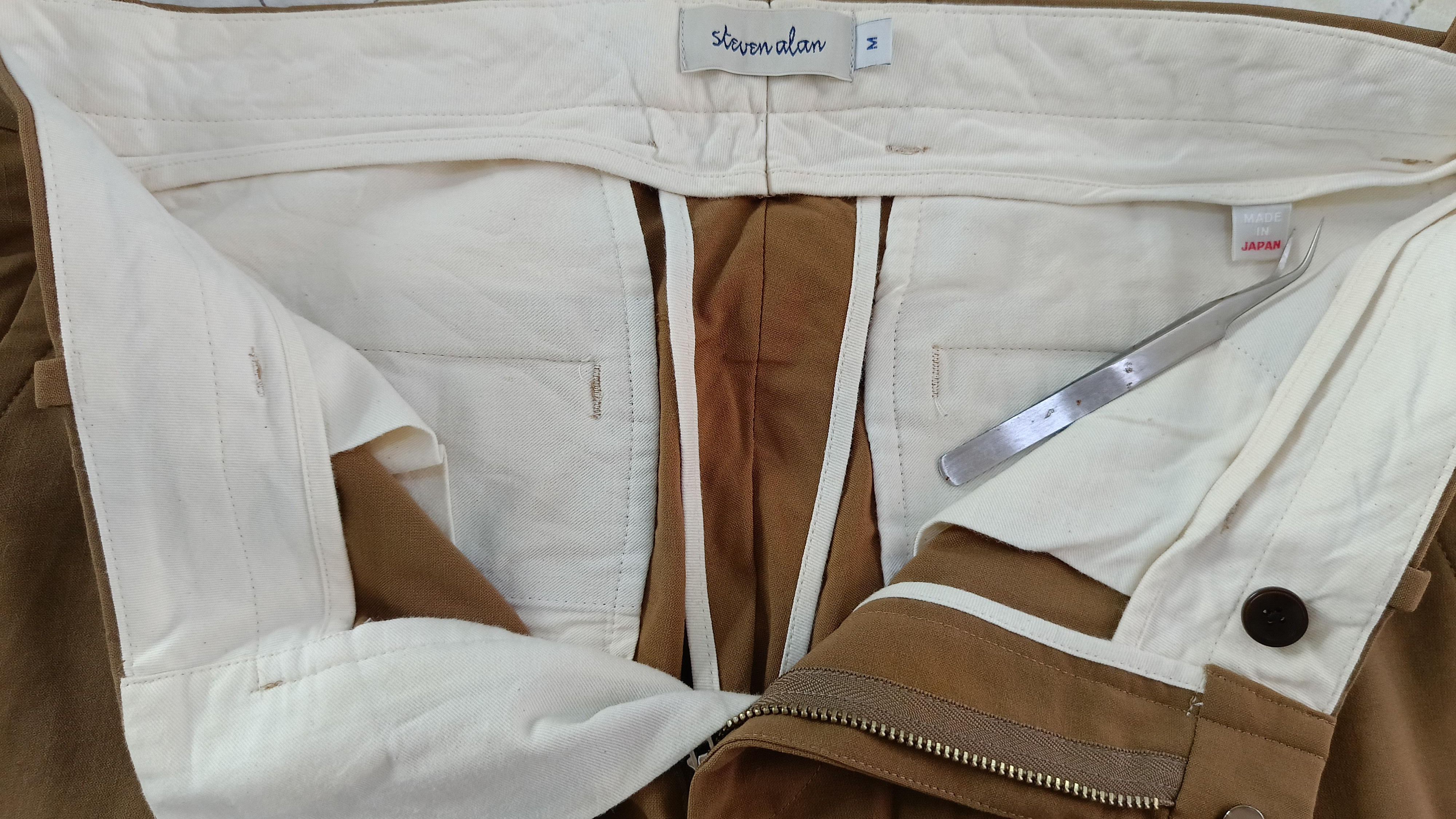 Steven Alan Steven Alan Japan brown chino formal wool blend pants 32x28 Size US 32 / EU 48 - 8 Thumbnail