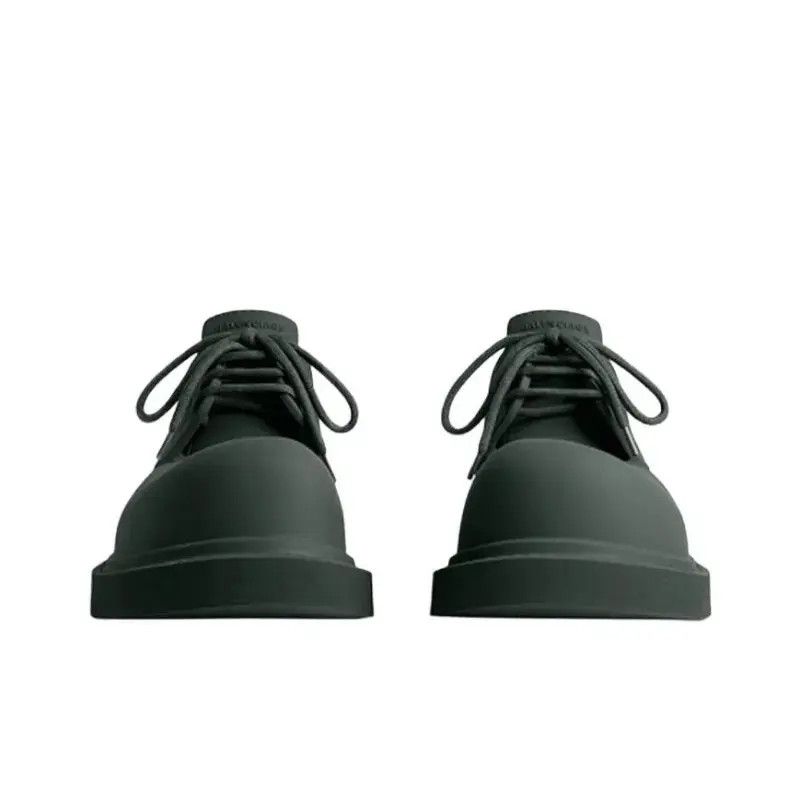 Balenciaga o1tr1nto0825 Steroid Derby Shoes in Dark Green Size US 10.5 / IT 40.5 - 3 Thumbnail