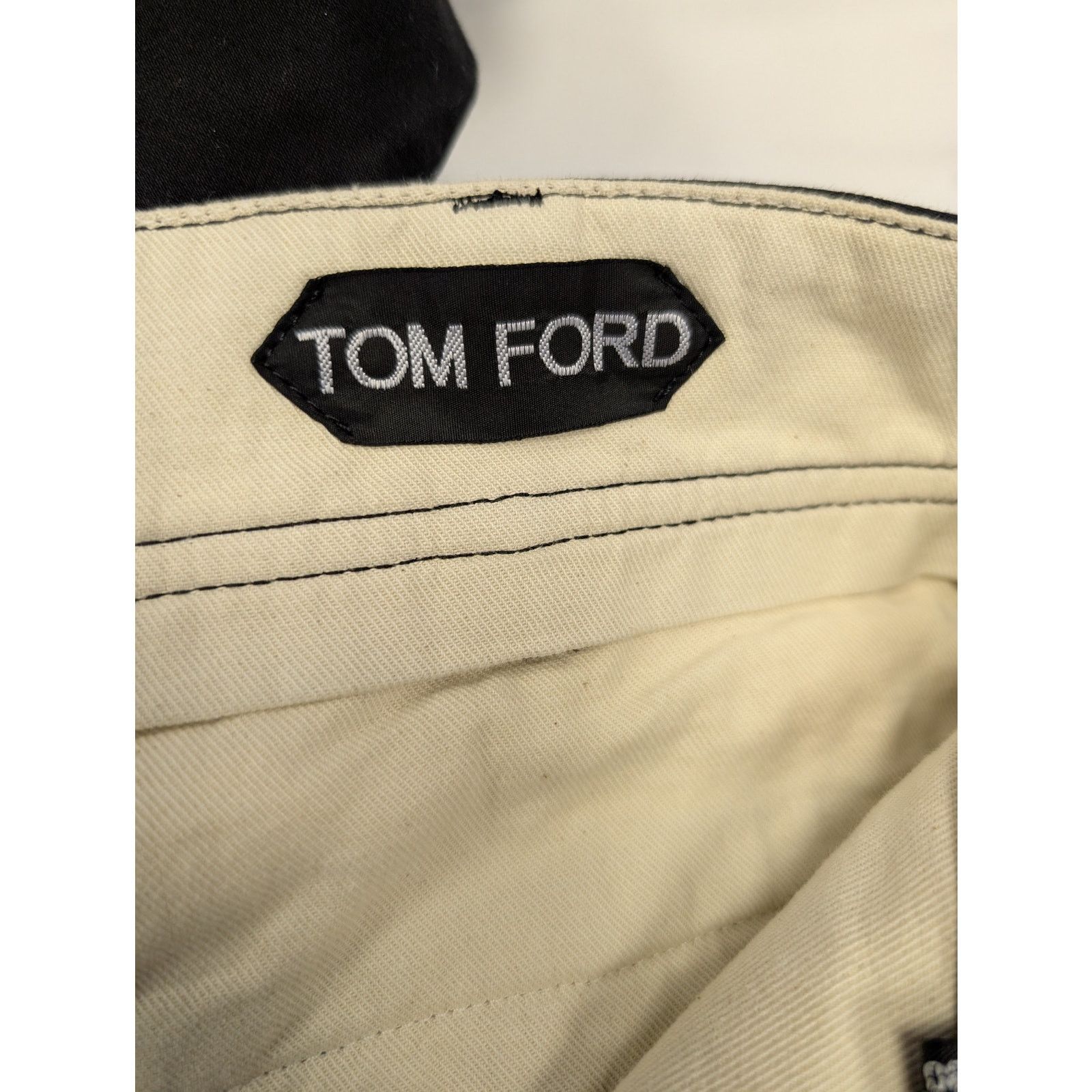 Tom Ford o1rshd1 Classic Pants in Black Size US 30 / EU 46 - 15 Thumbnail