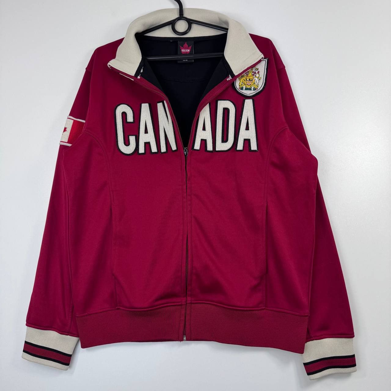 Other Canada Track Jacket Red Full Zip Olympic Style Mens Size M Size US M / EU 48-50 / 2 - 2 Thumbnail