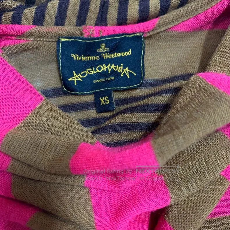 Vivienne Westwood Vivienne Westwood Wool Striped Dress Scarf . Size ONE SIZE - 4 Thumbnail