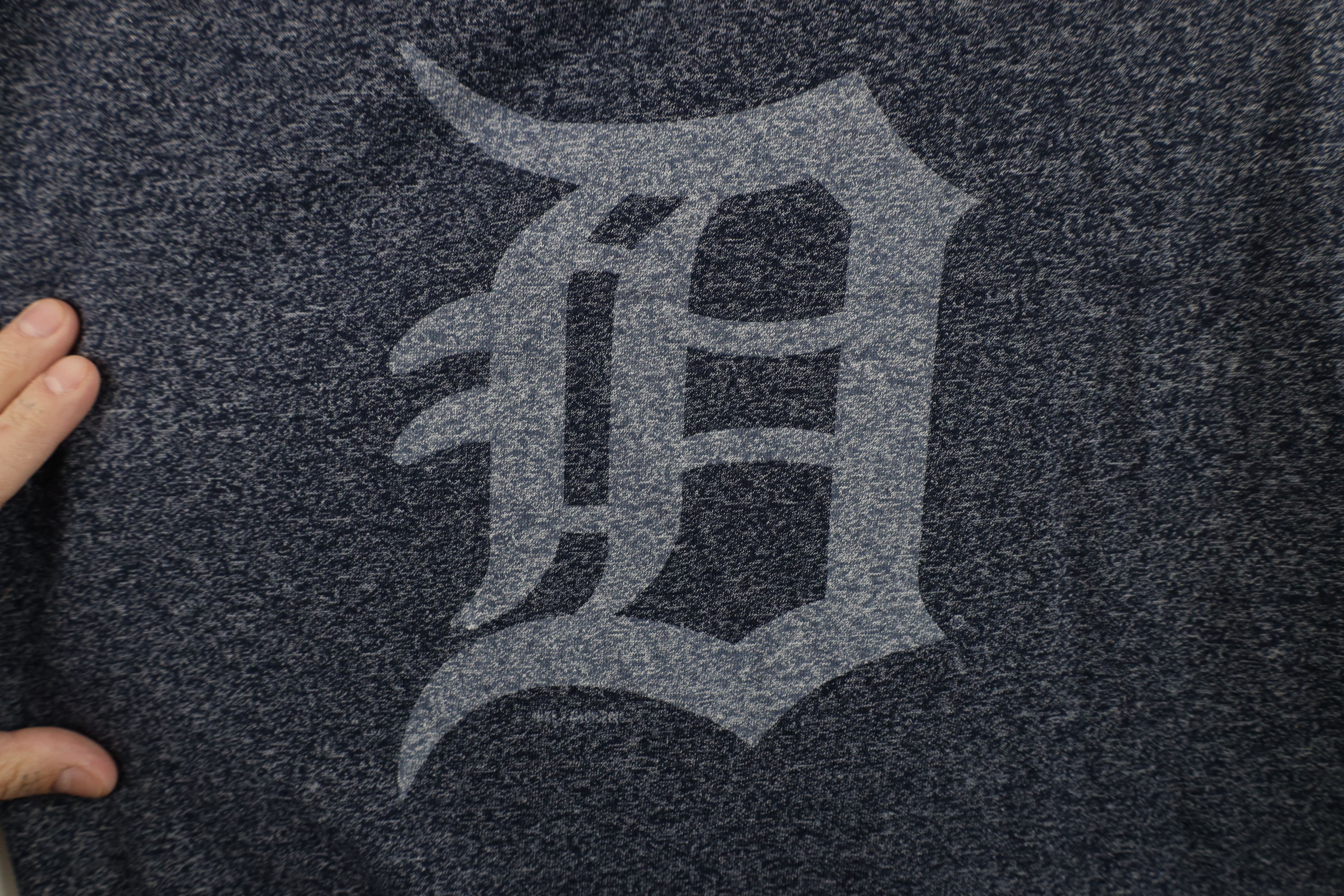 Nike × Vintage Nike D Detroit Tigers Baseball Jersey Knit T-Shirt Blue Size US XL / EU 56 / 4 - 5 Thumbnail