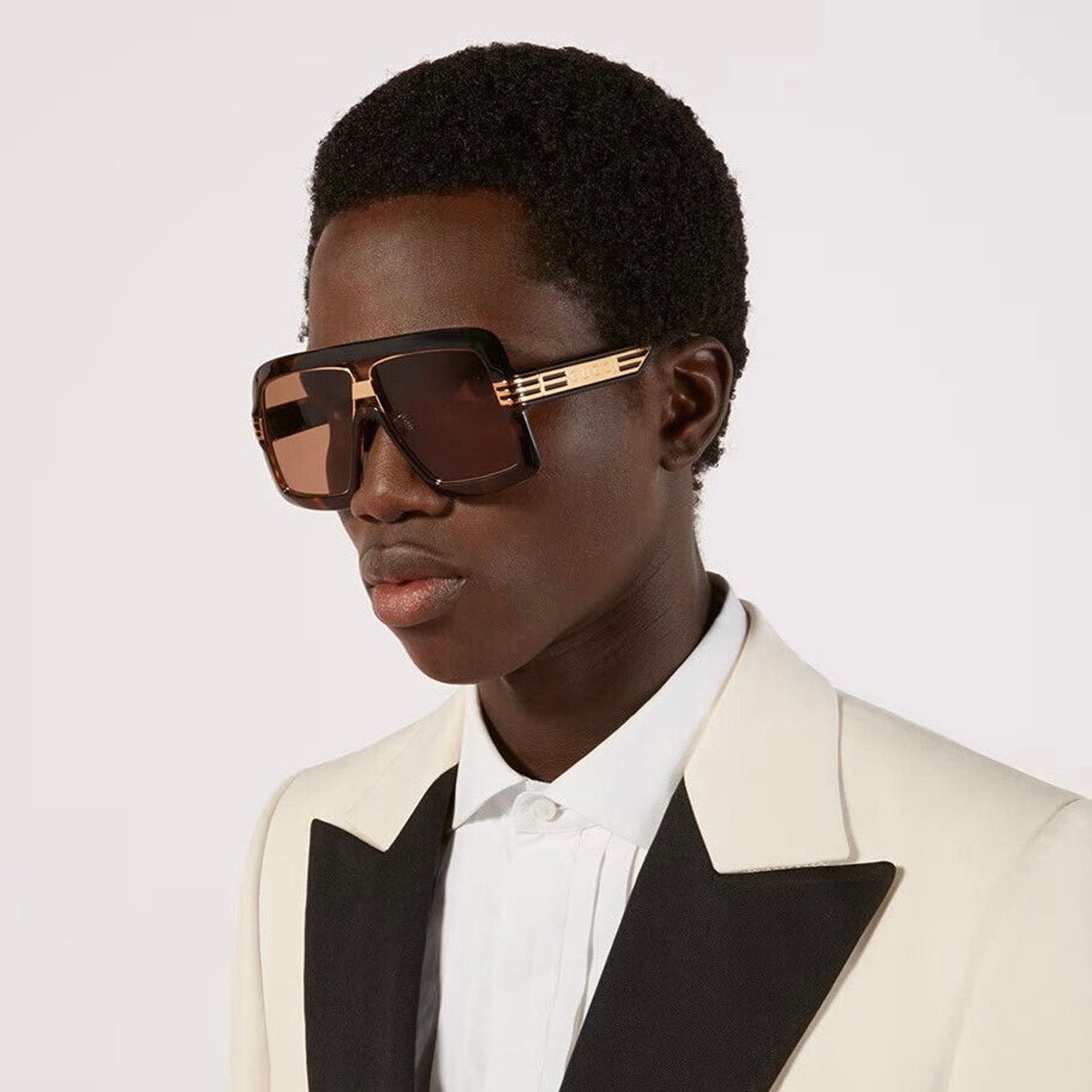 Gucci New, GUCCI Sunglasses GG0900S 002 Authentic Size ONE SIZE - 4 Thumbnail
