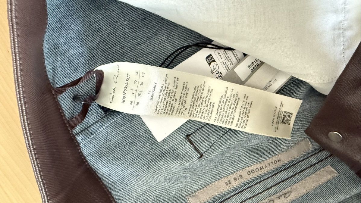 Rick Owens Rick Owen Brown Jeans Size US 30 / EU 46 - 6 Thumbnail
