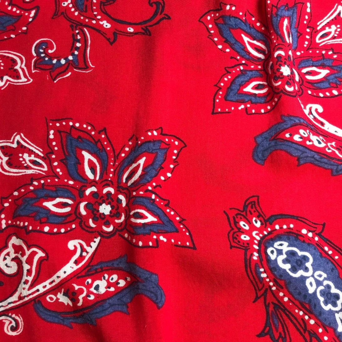 Faded Glory Gaded Glory Paisley V-neck Sleeveless Blouse L Size L / US 10 / IT 46 - 7 Thumbnail