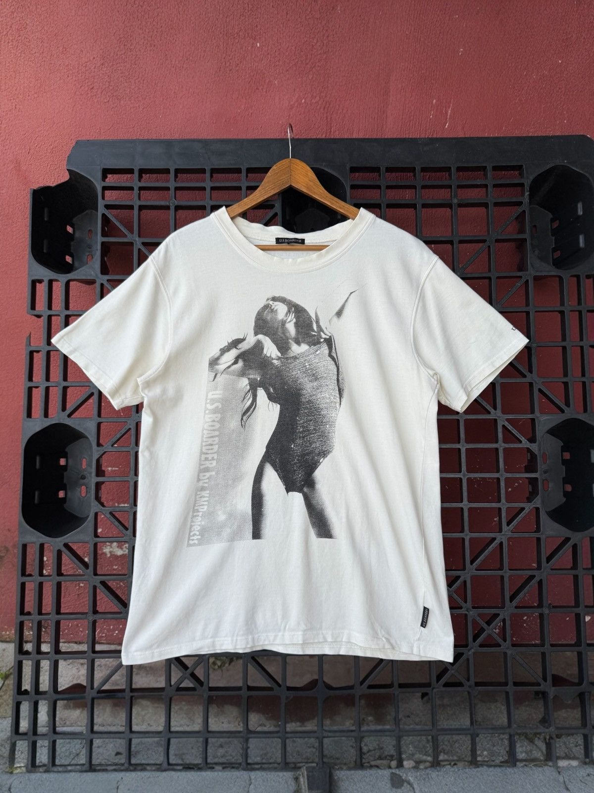 Hysteric Glamour Hysteric Style Potrait Wording Y2K Tee by KMProjects Size US XL / EU 56 / 4 - 1 Thumbnail