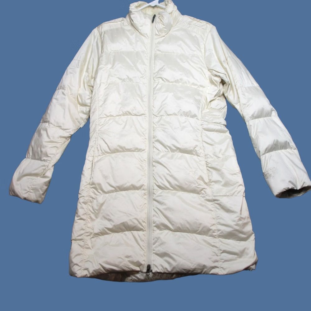 Mountain Hardwear Mountain Hardwear Womens Medium Ivory White Puffer Down Insulated Jacket Long Size M / US 6-8 / IT 42-44 - 1 Thumbnail