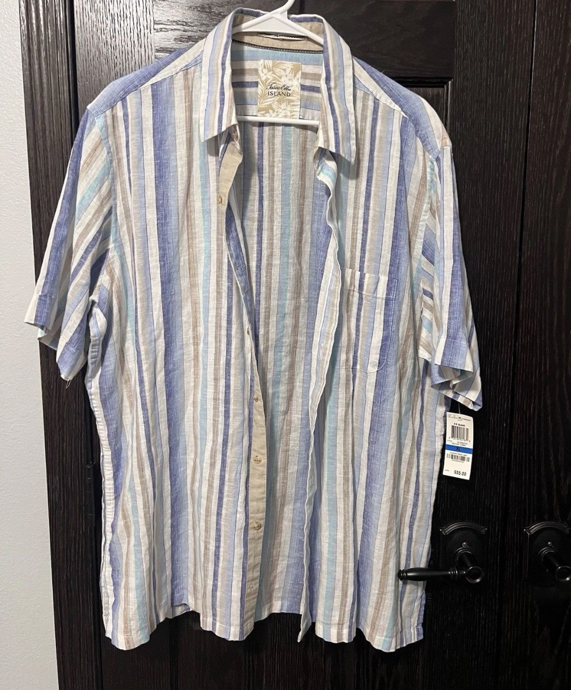 Tasso Elba Tasso Elba Island Men’s Short Sleeves button shirt Size US XL / EU 56 / 4 - 1 Thumbnail