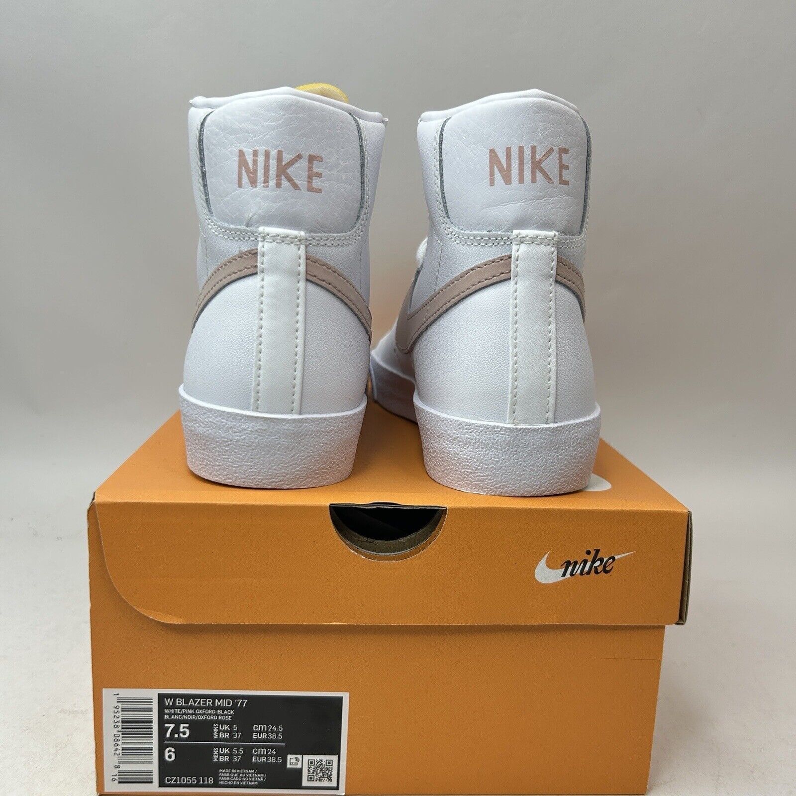 Nike Nike Blazer Mid 77 Vintage WMNS “Pink Oxford” 2024 Size US 7.5 / IT 37.5 - 4 Thumbnail
