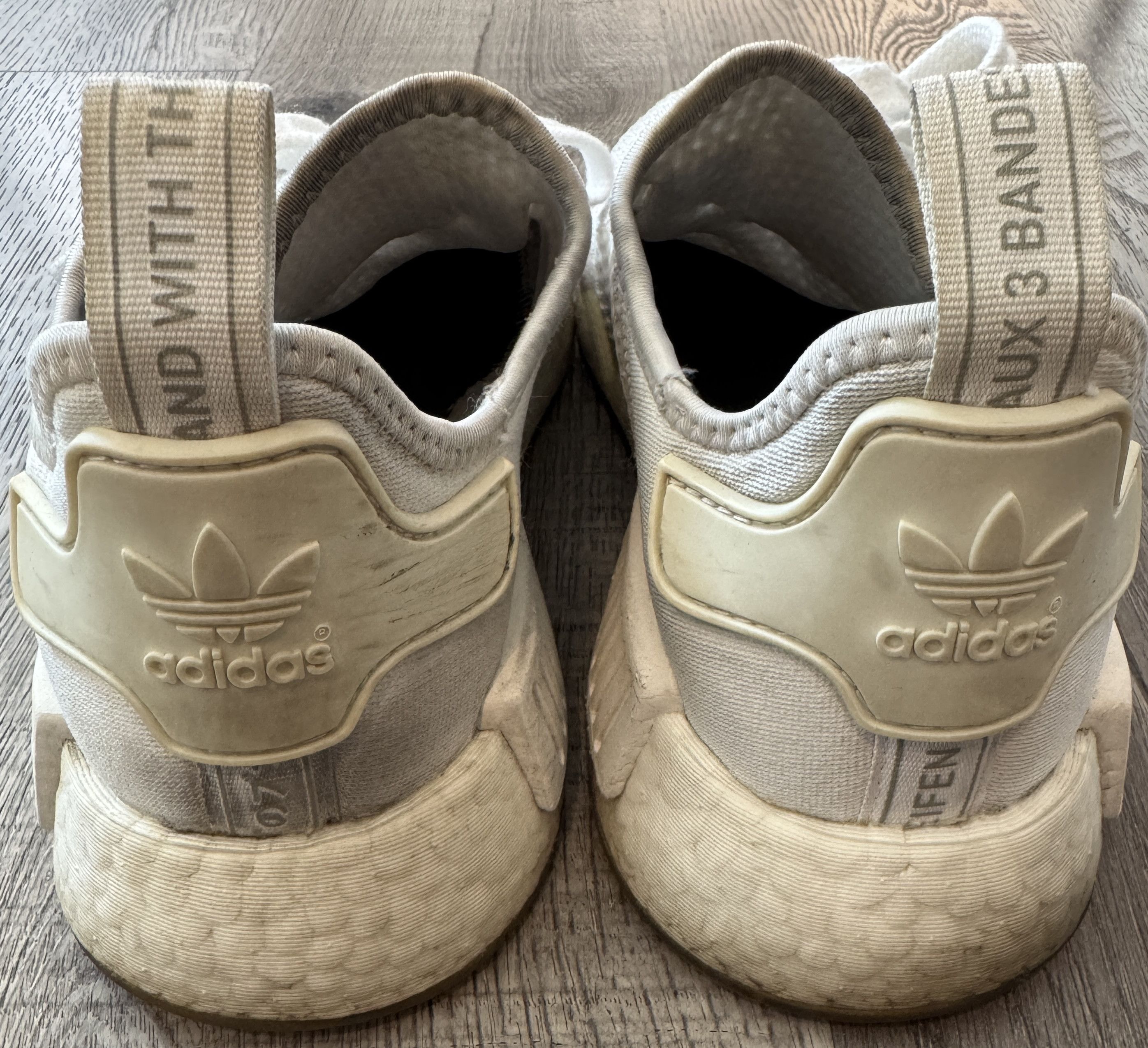 Adidas Adidas NMD White Gum 8.5 Size US 8.5 / EU 41-42 - 4 Thumbnail