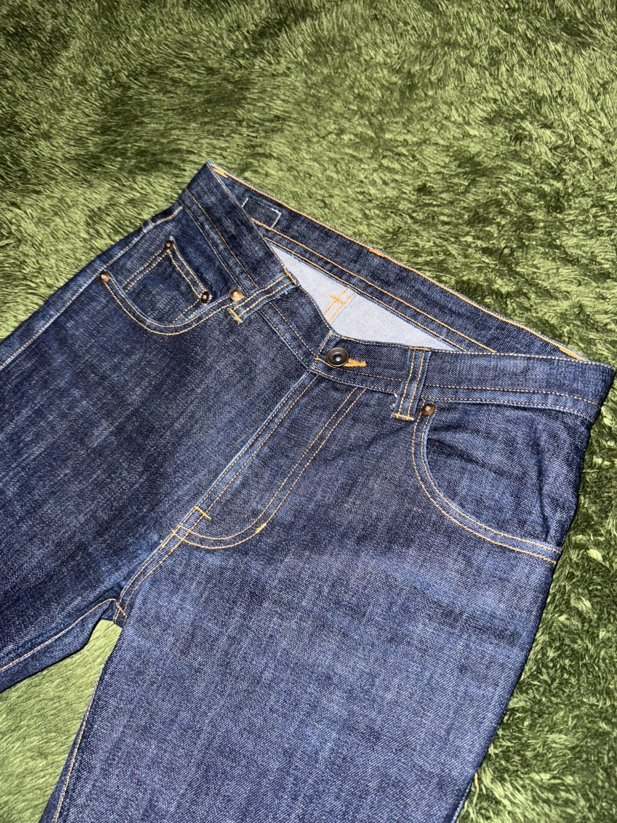 Beams Japan [S] Beams Japanese Fabric Denim Pants Indigo Size US 30 / EU 46 - 2 Thumbnail
