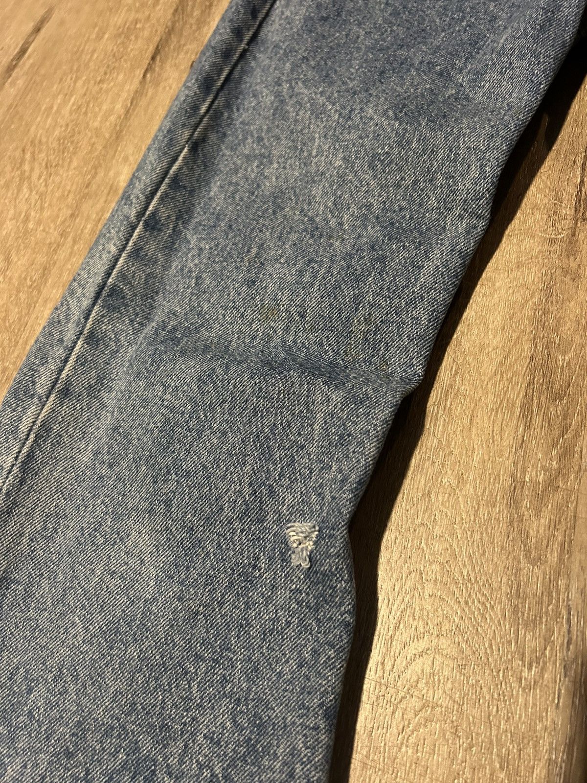 Vintage Vintage Blue Asphalt Bell Bottom Flare Jeans Size US 28 / EU 44 - 2 Thumbnail