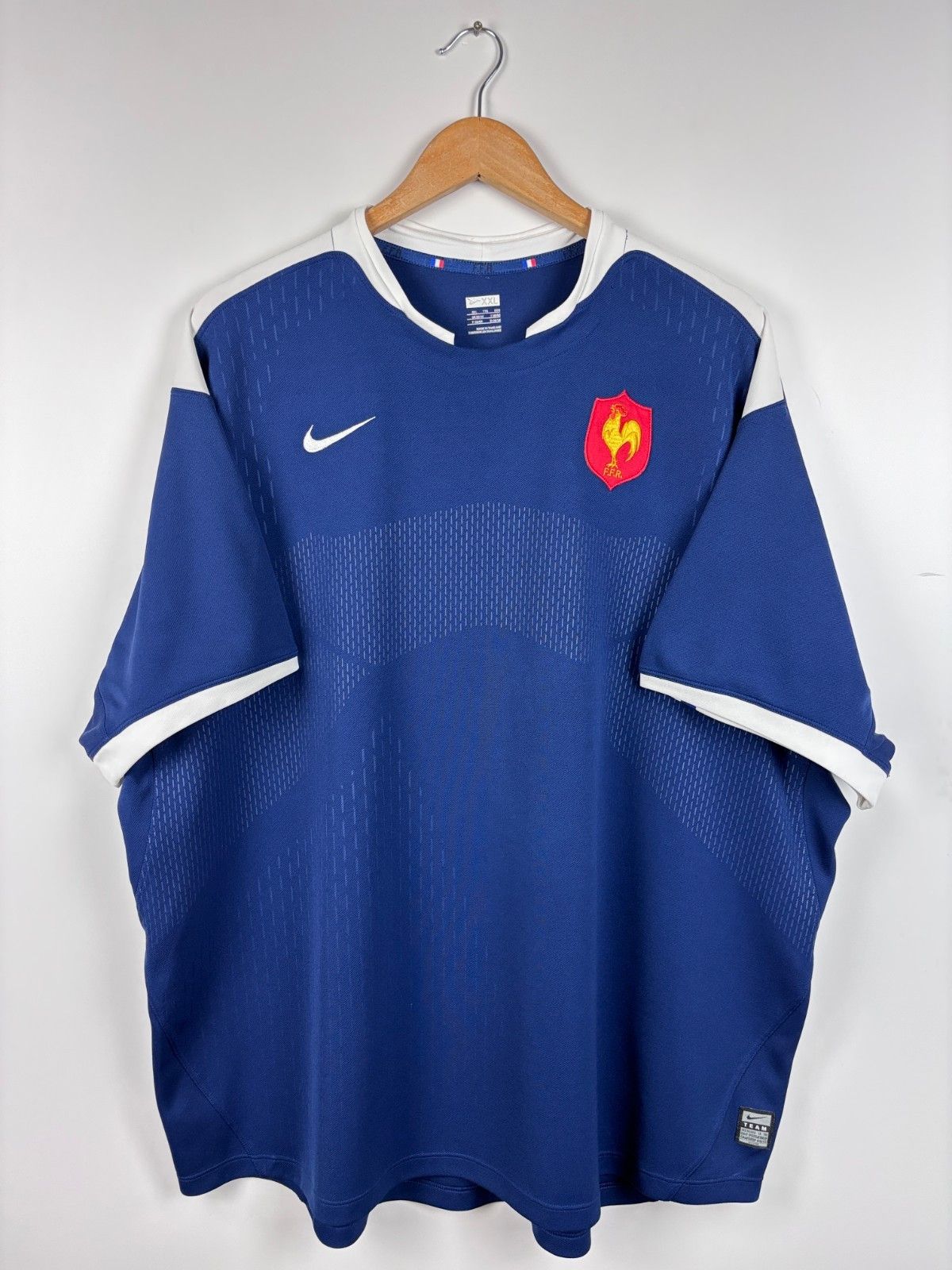 Nike France National Team 2009-10 Rugby Shirt Nike Jersey XXL Size US XXL / EU 58 / 5 - 1 Thumbnail