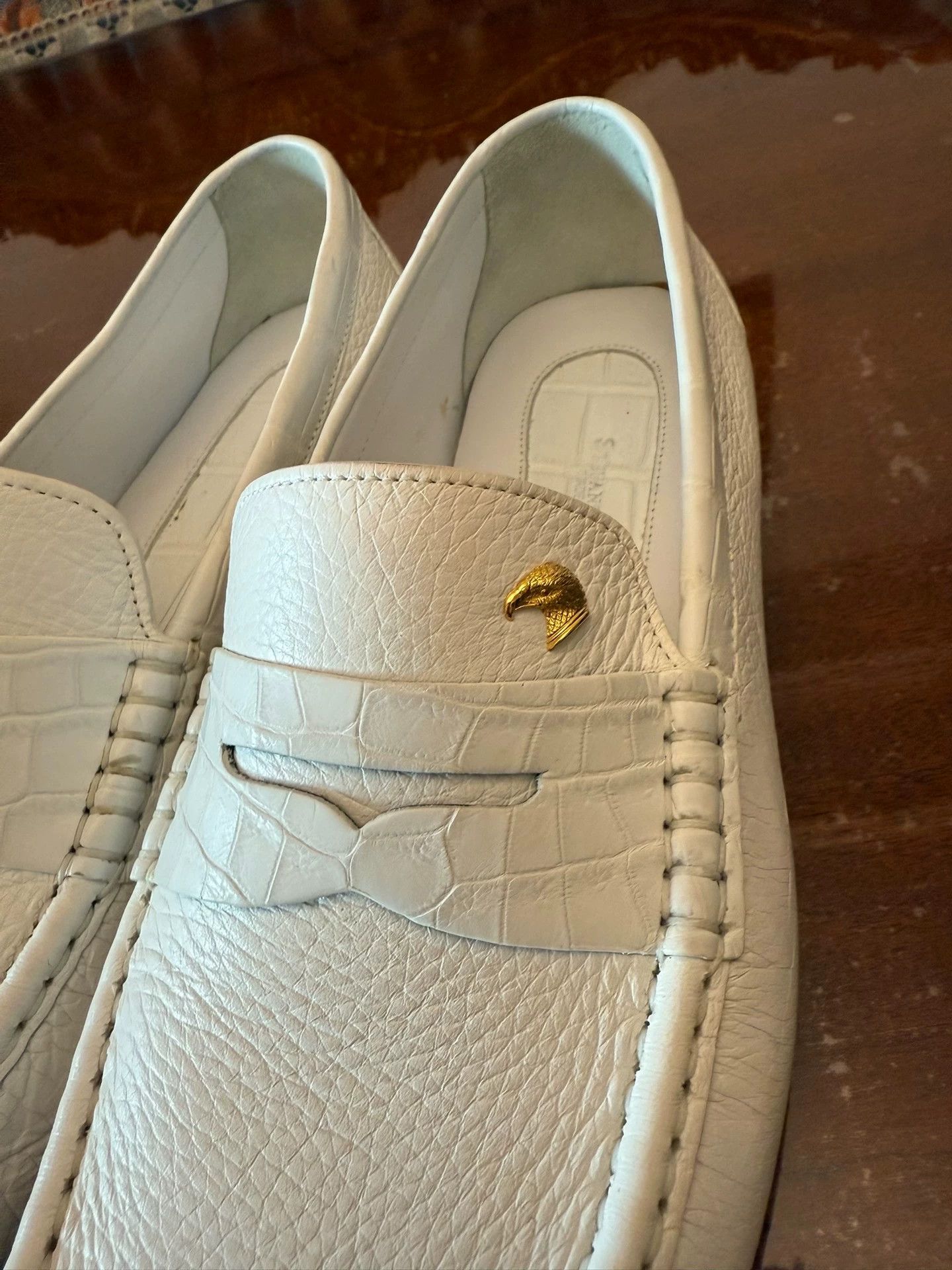 Stefano Ricci Stefano Ricci Men Croc-Calfskin Eagle US 9.5 Worn Once Size US 9.5 / EU 42-43 - 4 Thumbnail