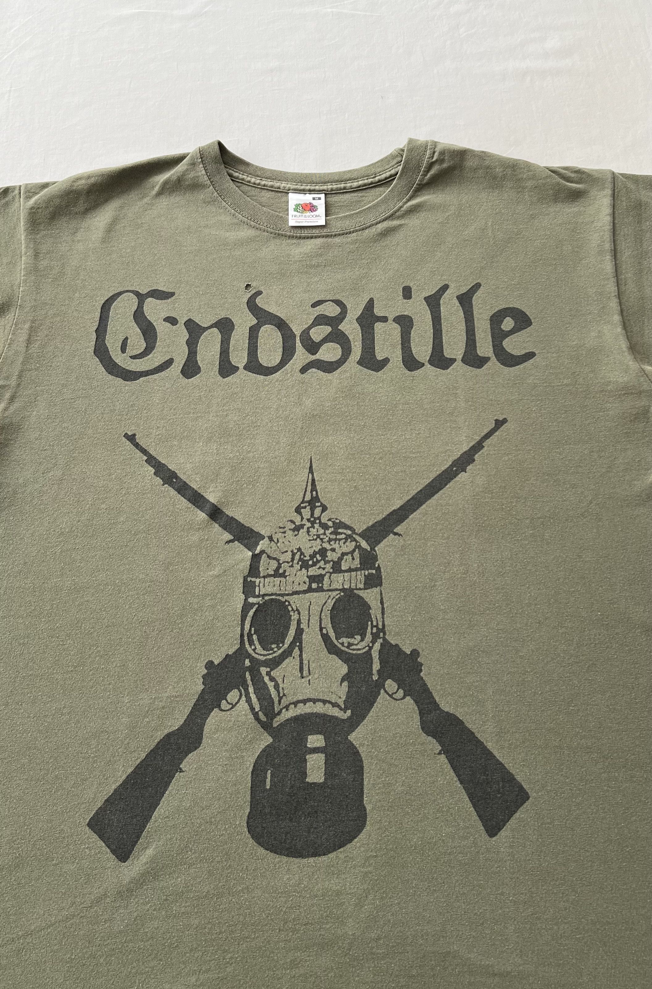 Band Tees Vintage 2013 Endstille Skull Black Metal Band T-shirt Size US M / EU 48-50 / 2 - 3 Thumbnail