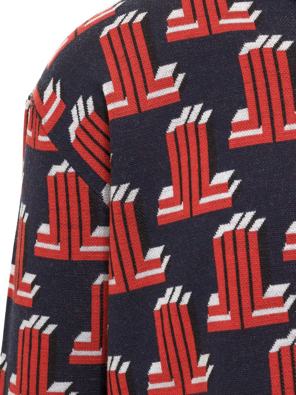 Lanvin o1y0225 Crewneck Sweater in Multicolor Size US M / EU 48-50 / 2 - 3 Thumbnail