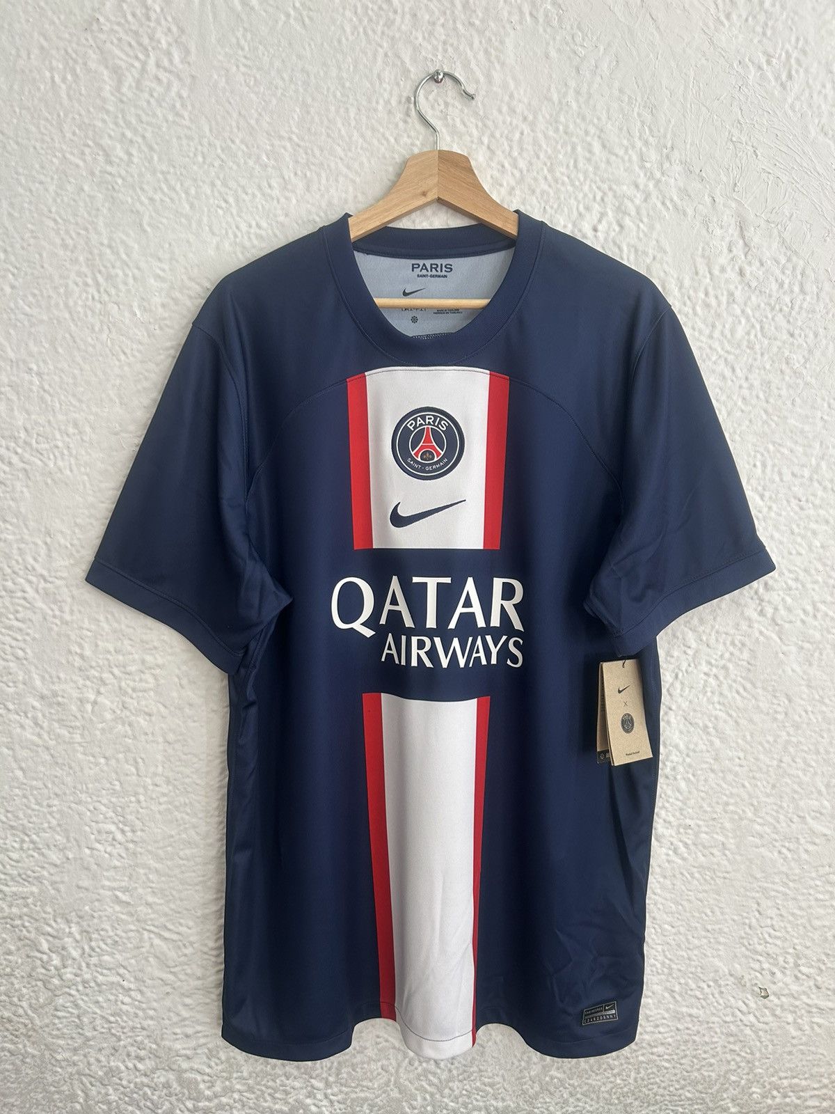 Nike 2022-23 Lionel Messi Nike Paris Saint Germain Home Kit Size US XL / EU 56 / 4 - 2 Thumbnail
