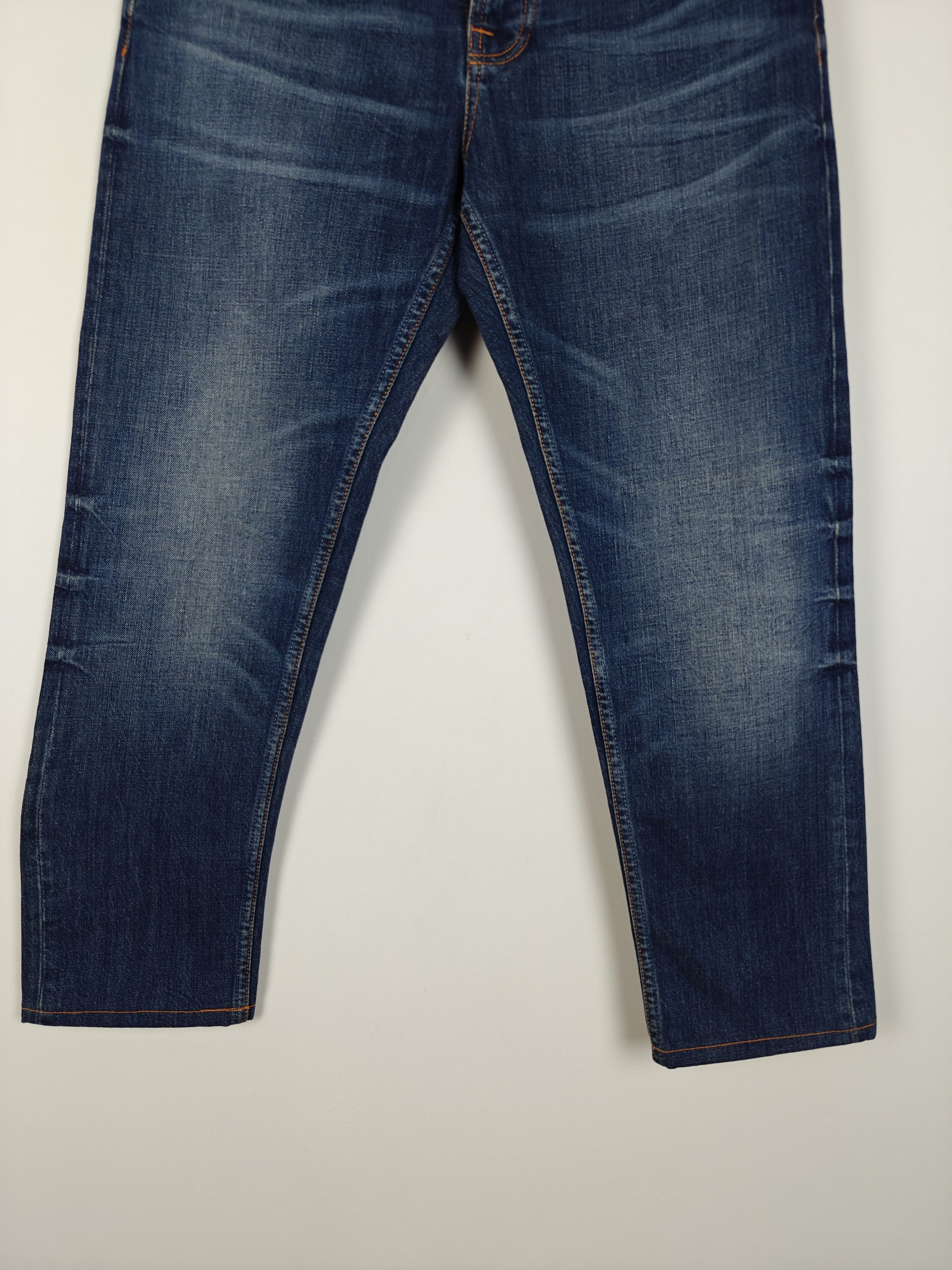 Nudie Jeans Nudie Jeans Rigid Dream Blue Denim Pants size 31x30 Size US 31 - 3 Thumbnail