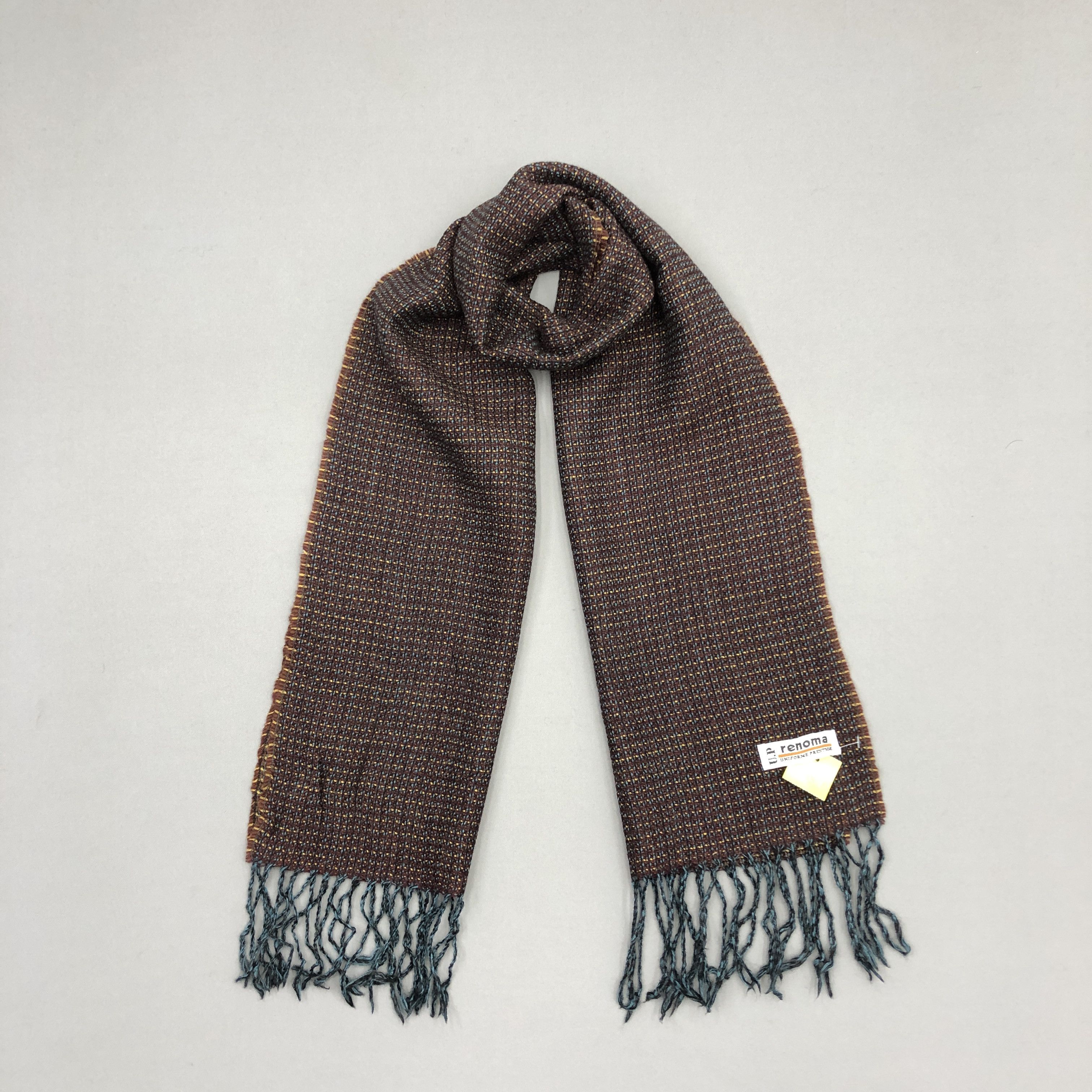 Renoma Vintage Renoma Scarf Muffler Wool Cashmere Scarves Size ONE SIZE - 1 Thumbnail