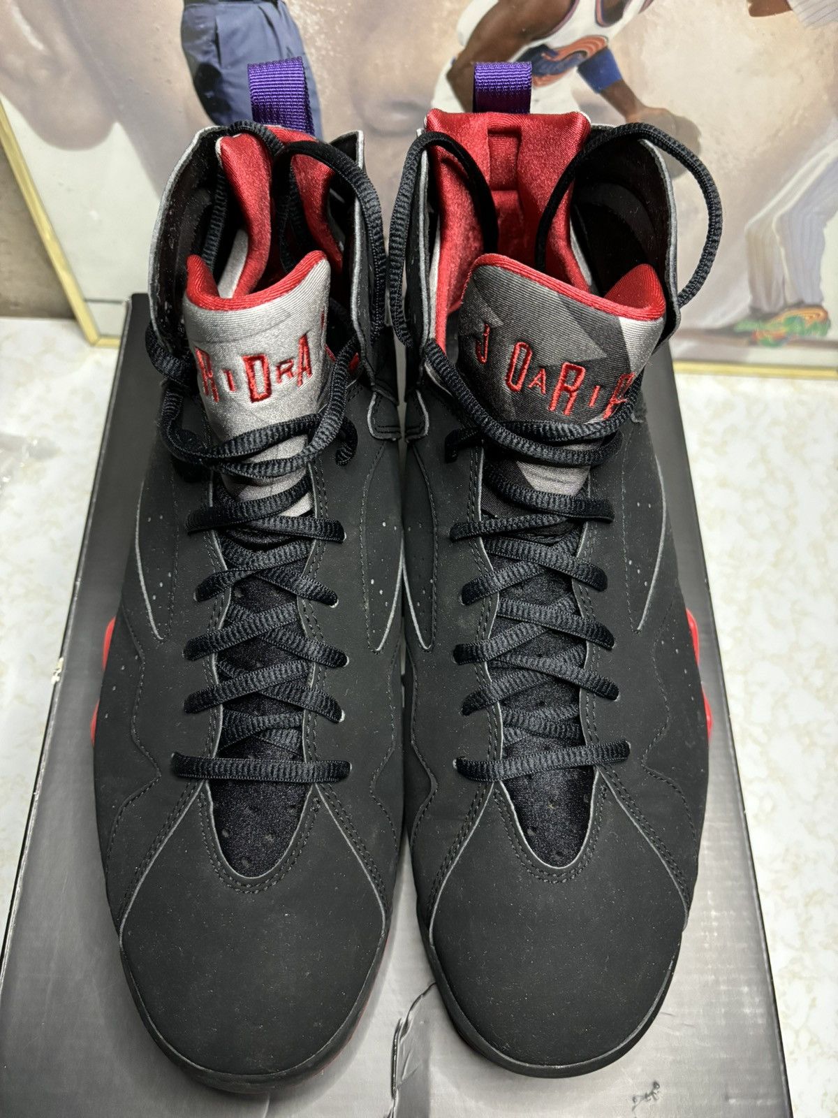 Jordan Brand Air Jordan 7 Retro 2012 raptor Size US 12 / EU 45 - 2 Thumbnail