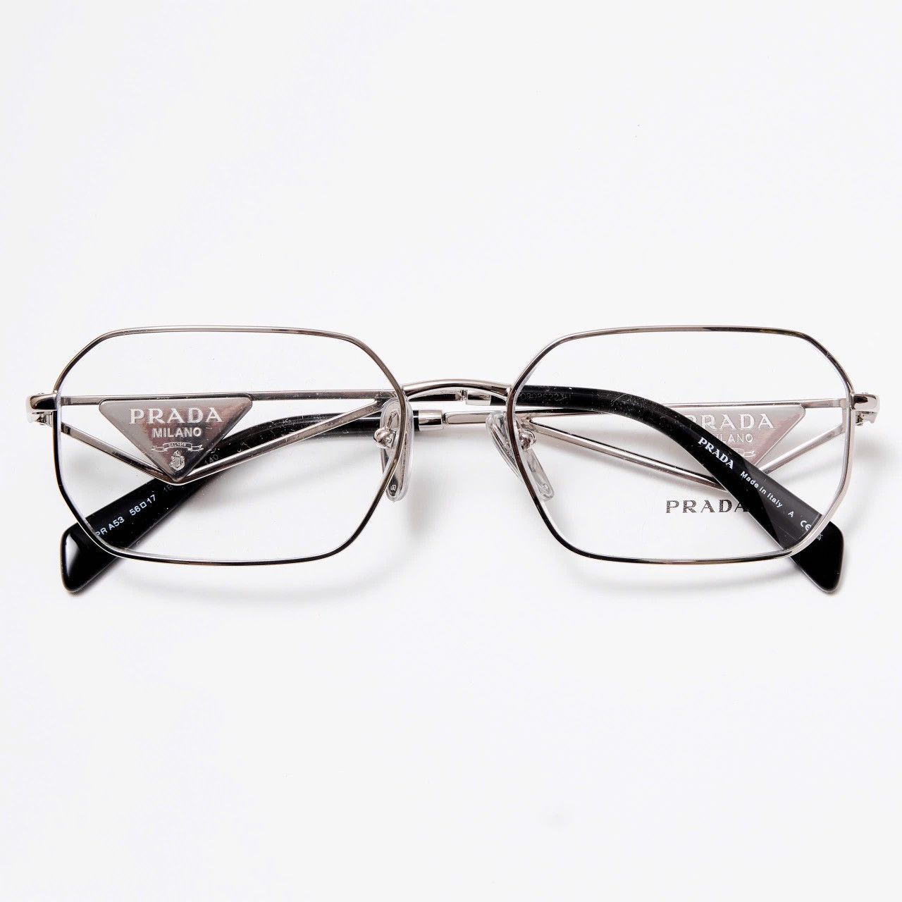 Prada PRADA 0PR A53V 1BC1O1 GLASSES Size ONE SIZE - 7 Thumbnail