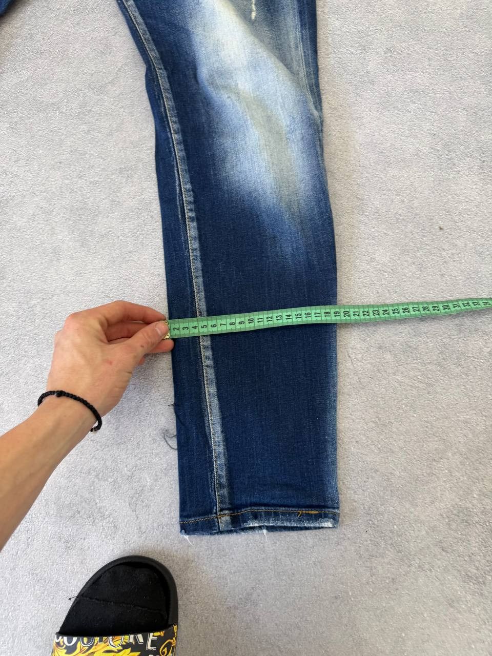 Dsquared2 Dsquared2 Distressed Washed Drip Luxury Y2K Jeans Size US 32 / EU 48 - 10 Thumbnail