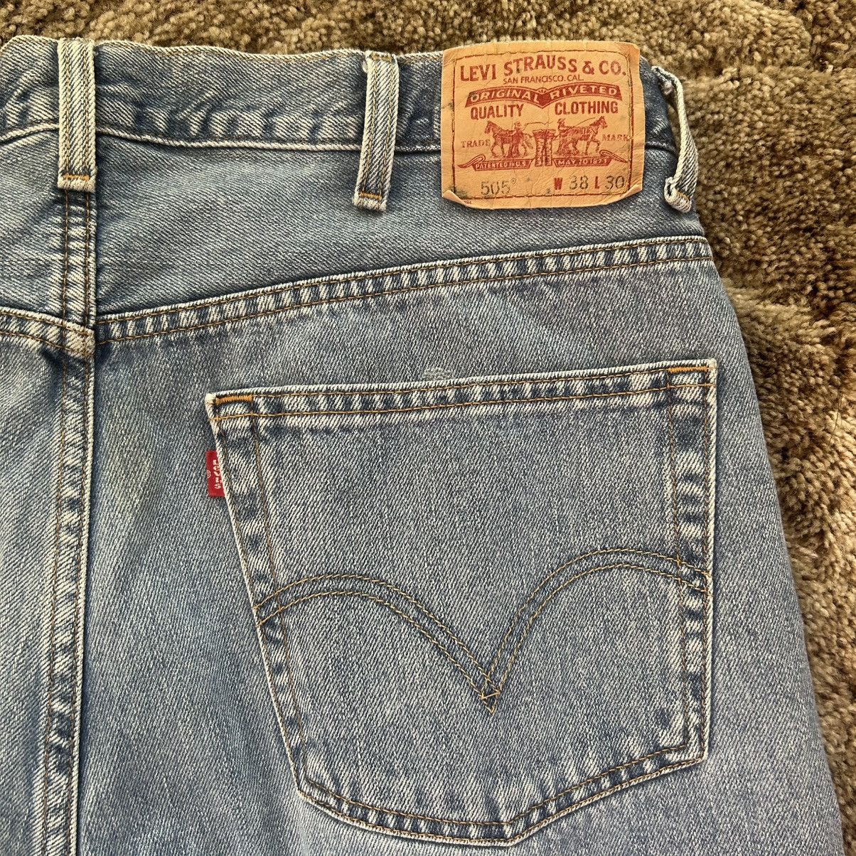 Levi's Vintage Levi’s 505 Men’s 38x30 Size US 38 / EU 54 - 1 Thumbnail