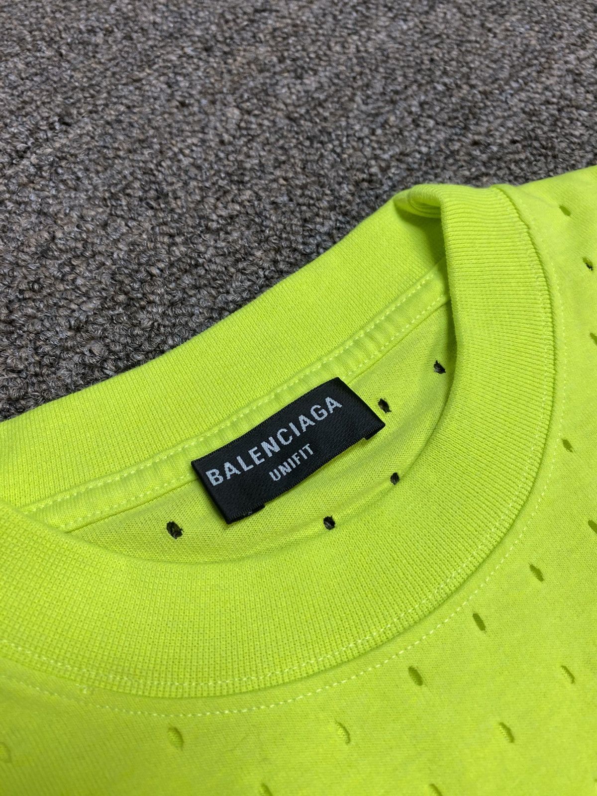 Balenciaga New | Balenciaga neon green tee | Size 4 ~ XL Size US XL / EU 56 / 4 - 13 Thumbnail