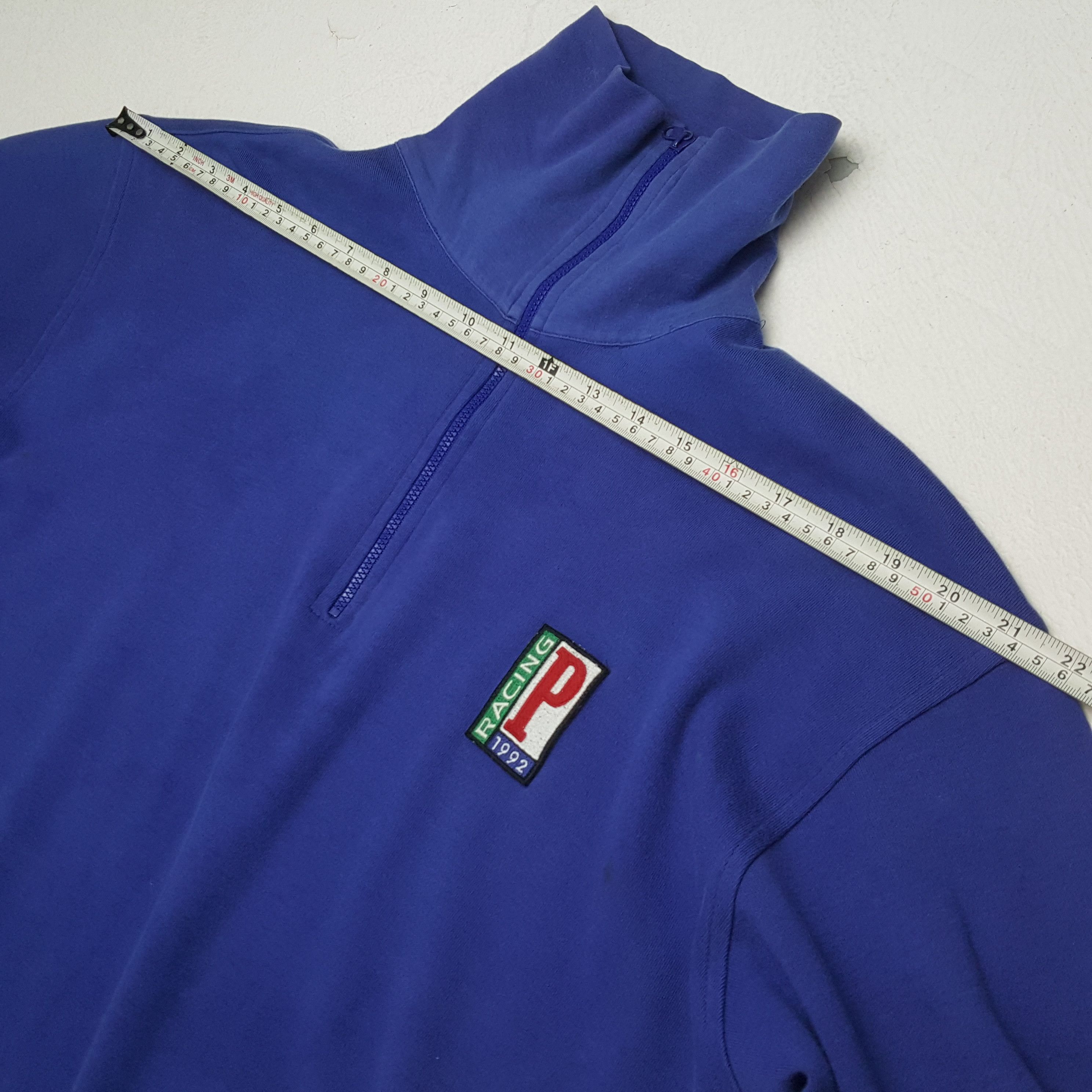 Polo Ralph Lauren × Vintage Vintage POLO RACING by RALPH LAUREN Distressed Sweatshirst Size US L / EU 52-54 / 3 - 4 Thumbnail