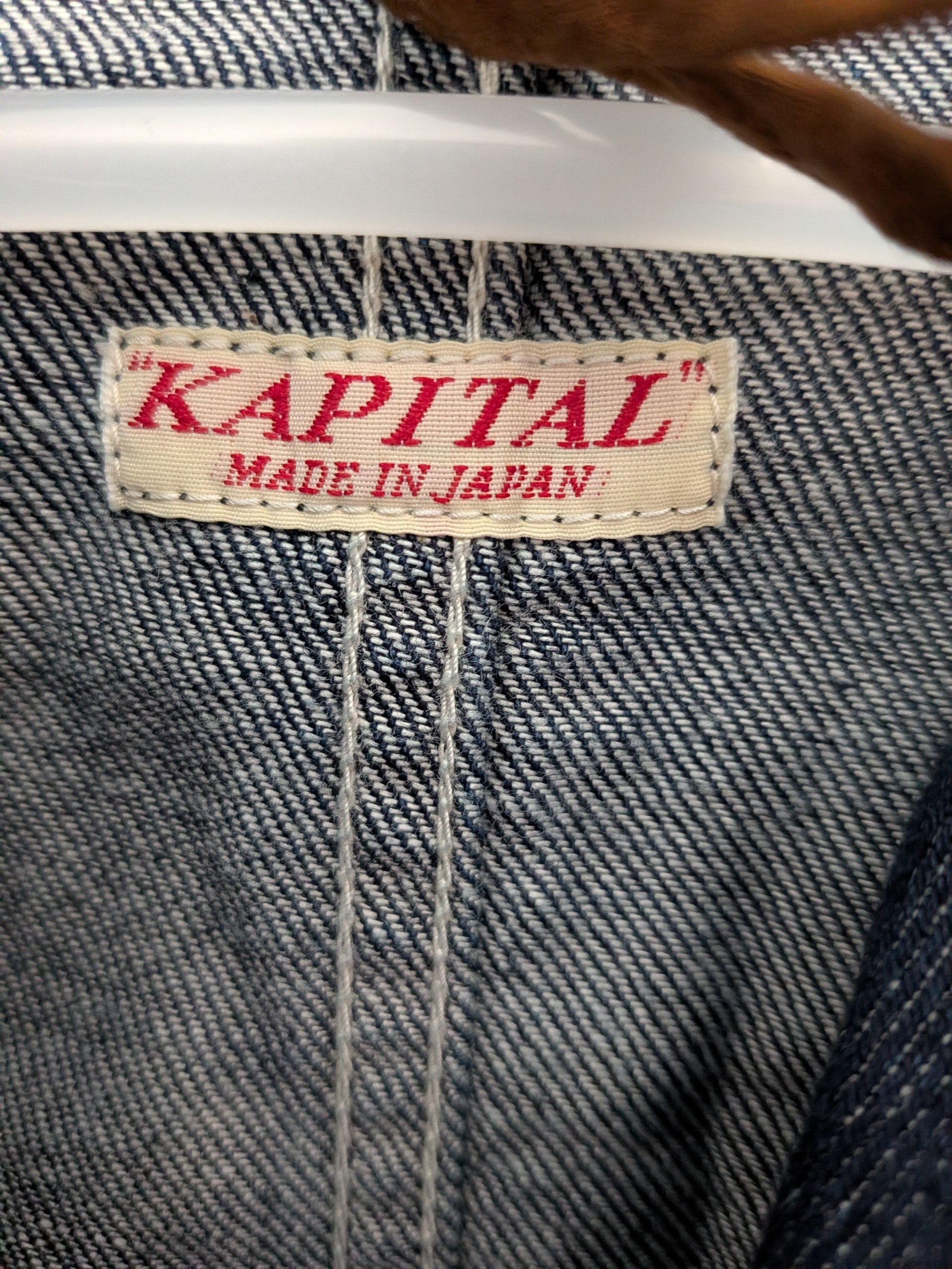 Kapital Kapital Denim Monkey Sukiyaki Coverall Jacket (EK-848) Size US M / EU 48-50 / 2 - 3 Thumbnail