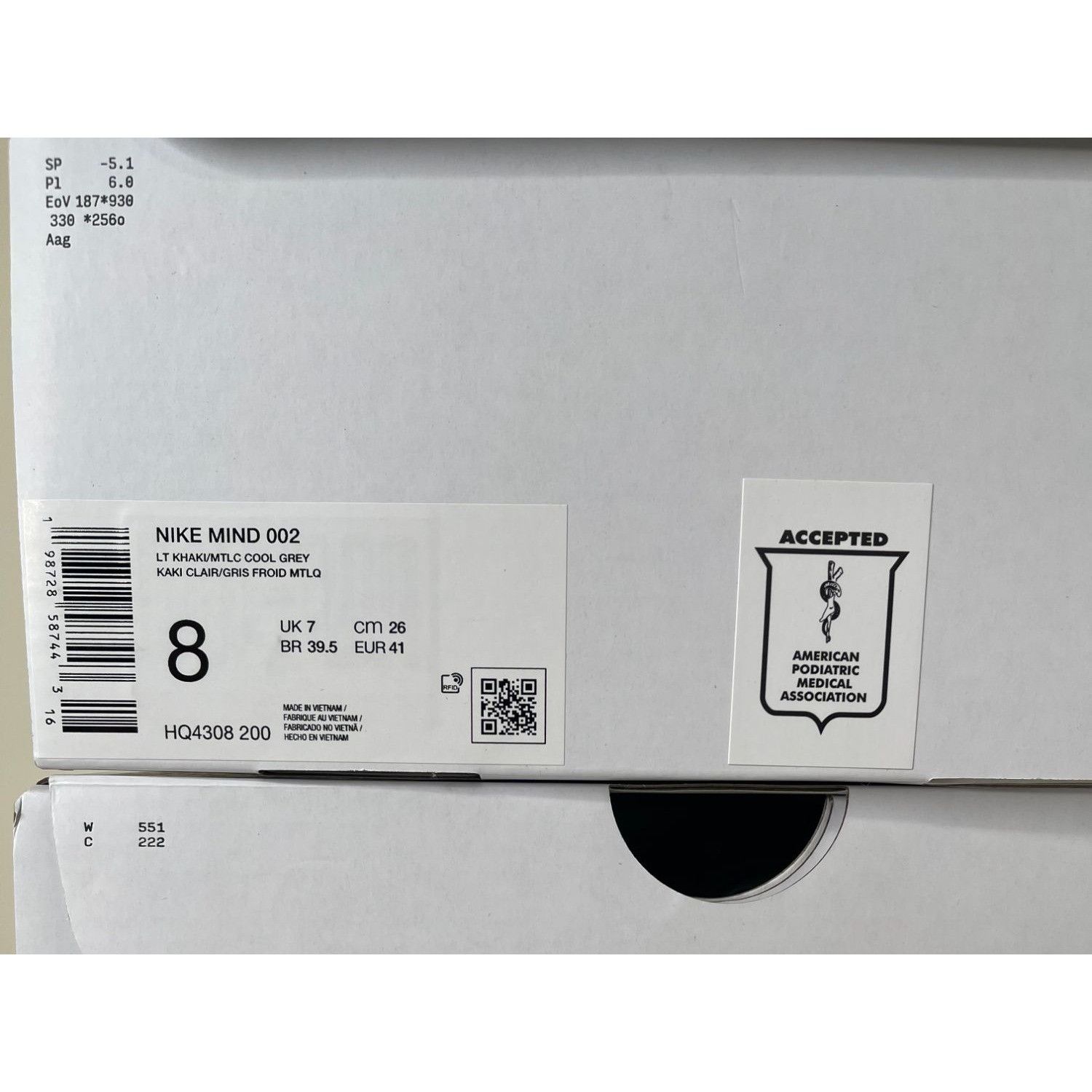 Nike Nike Mind 002 Light Khaki Mens 8us Size US 8 / EU 41 - 7 Thumbnail