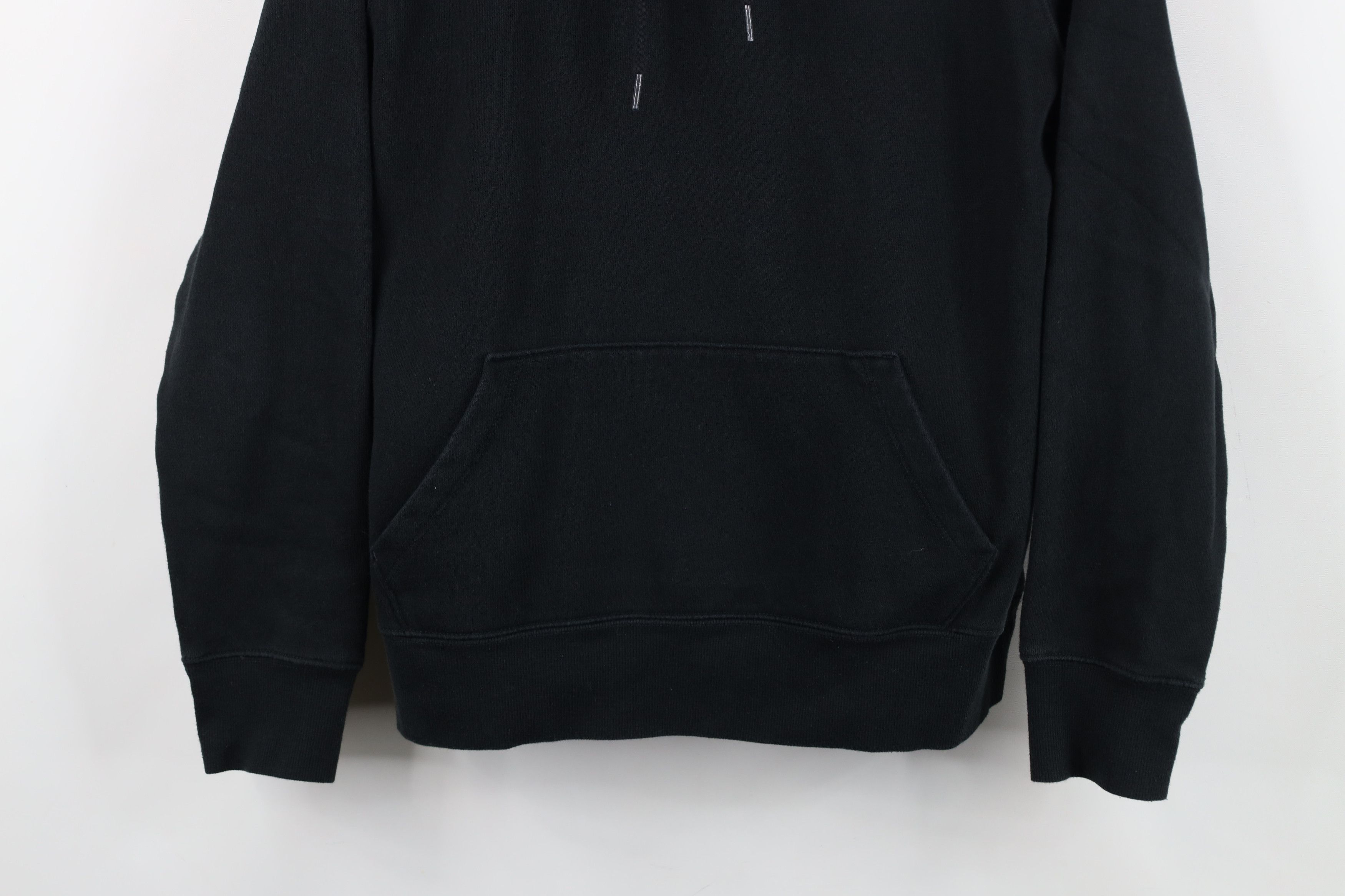 New Balance Vintage Y2K New Balance Monogram Hoodie Sweatshirt Black Size M / US 6-8 / IT 42-44 - 3 Thumbnail