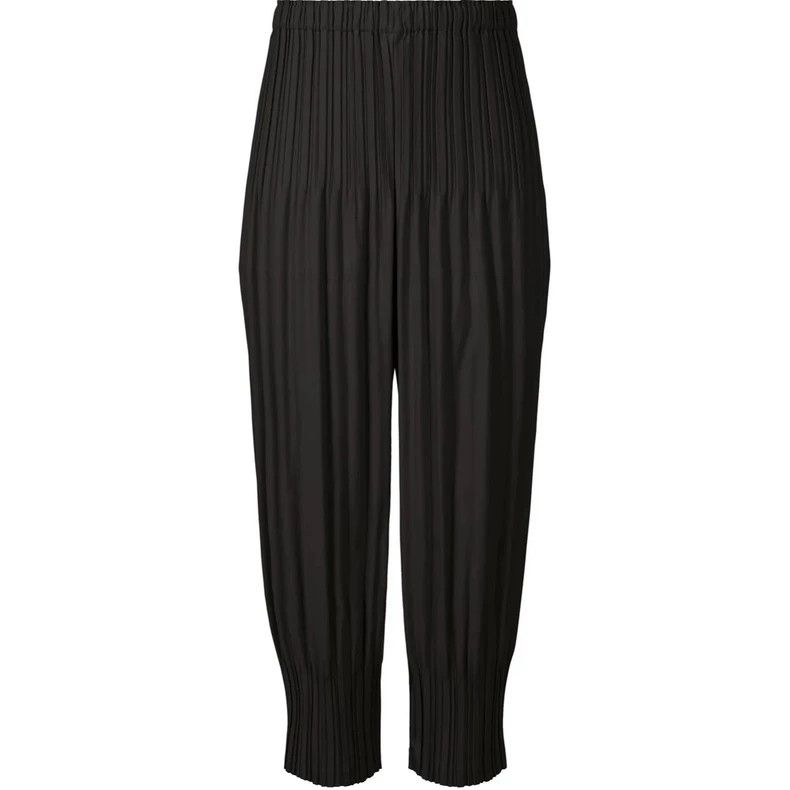Issey Miyake Issey Miyake size:3 Black puff pants Size 31" - 1 Thumbnail