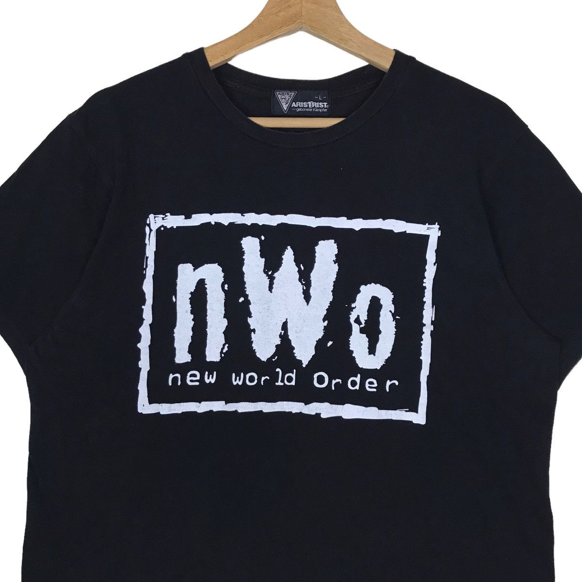 WWE Vintage NWO New World Order Wrestling Tee Shirt Size US L / EU 52-54 / 3 - 2 Thumbnail