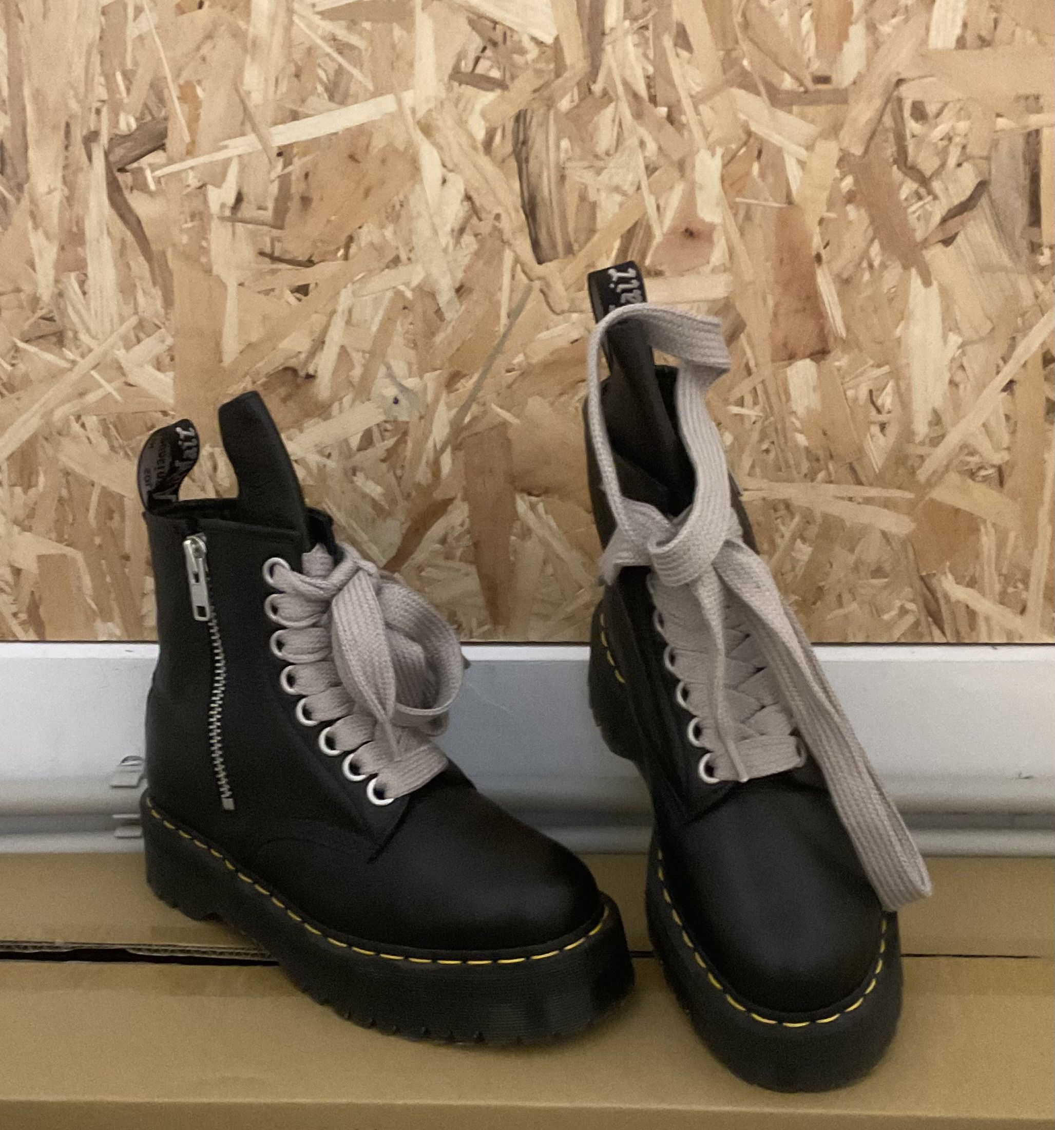 Dr. Martens × Rick Owens 1460 Quad Pent Lace RO Boot | Grailed