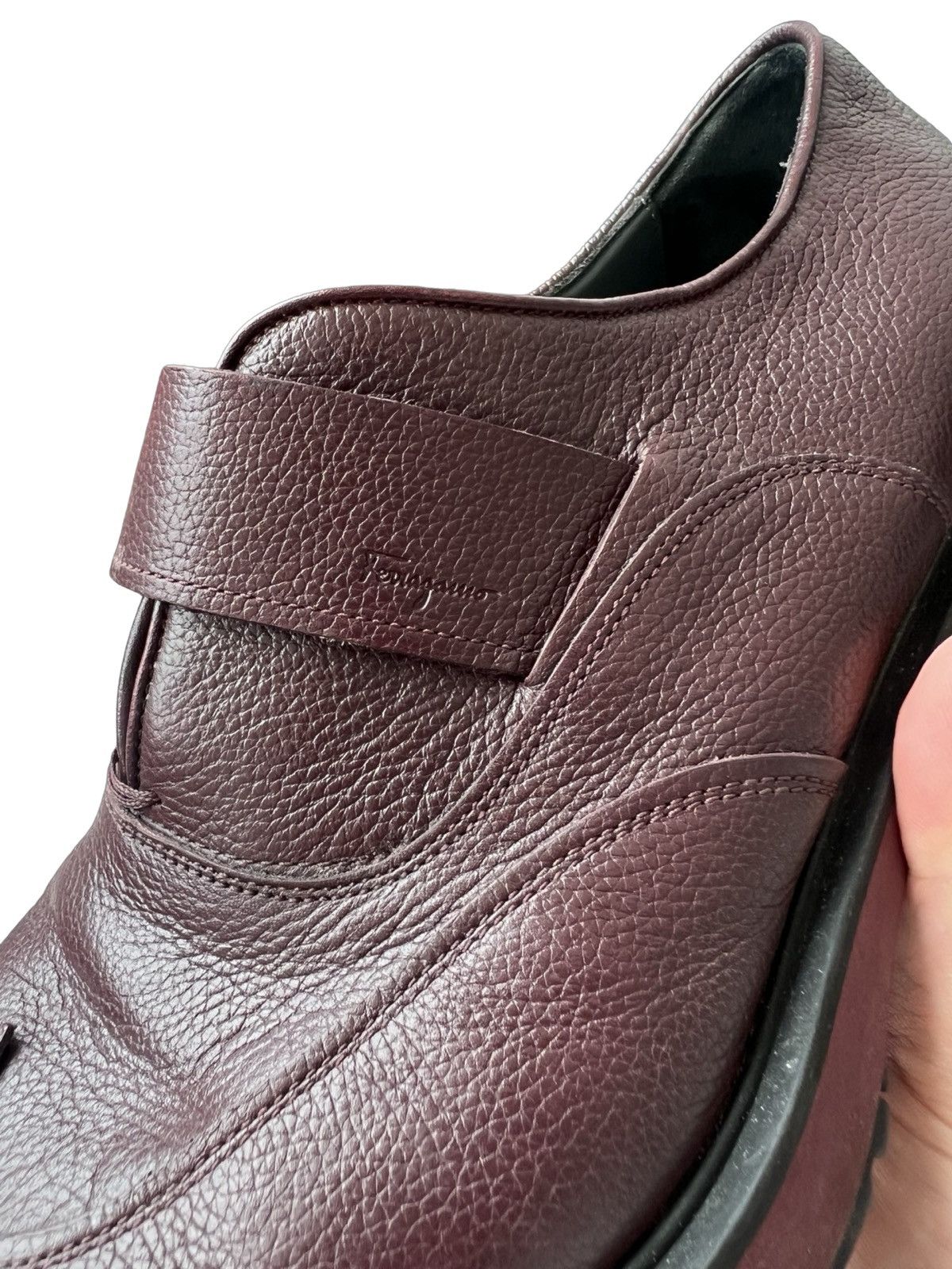 Salvatore Ferragamo Salvatore Ferragamo “Lester” Gancini Leather Loafers Size US 9 / EU 42 - 8 Thumbnail